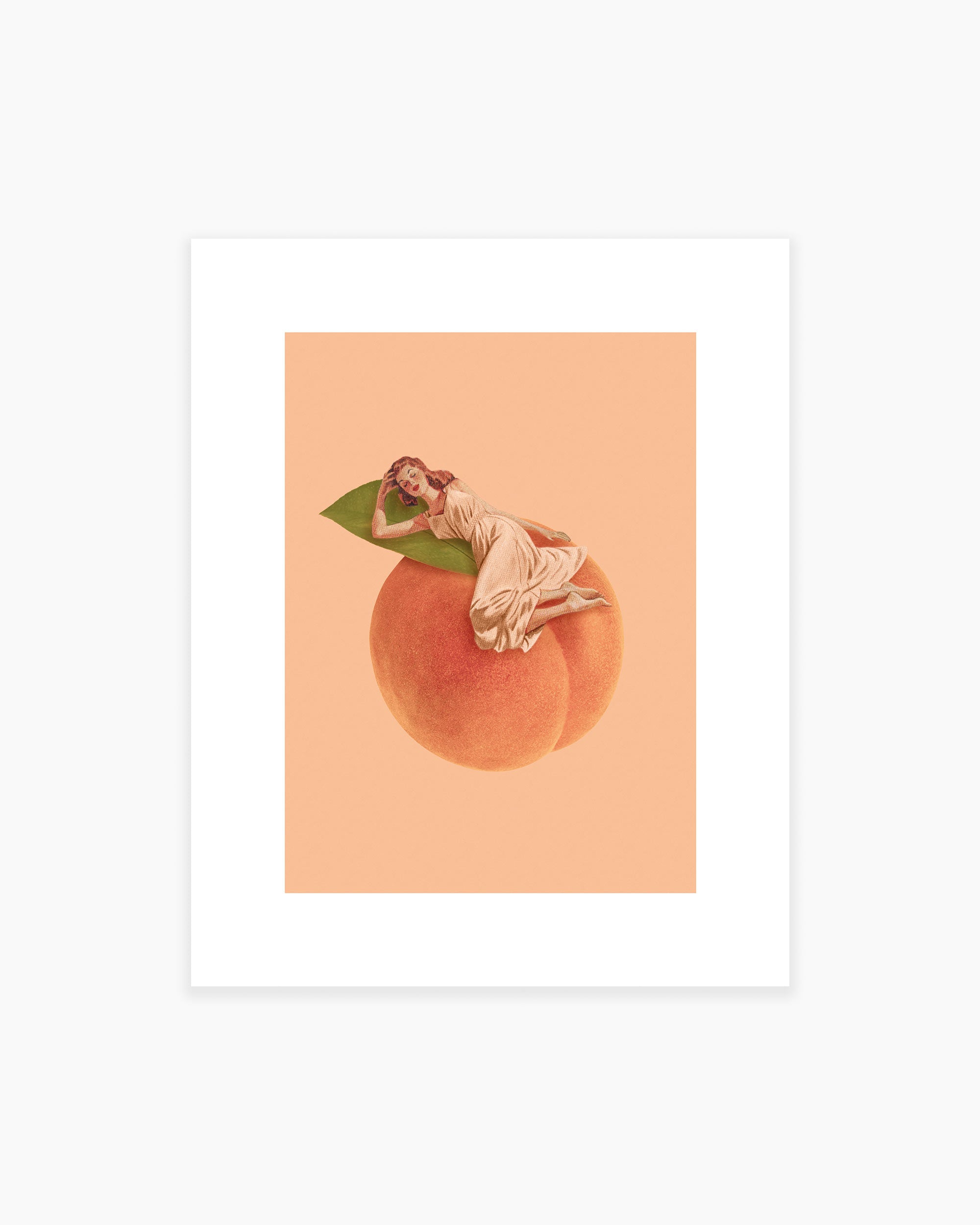 Peachy Keen Art Print