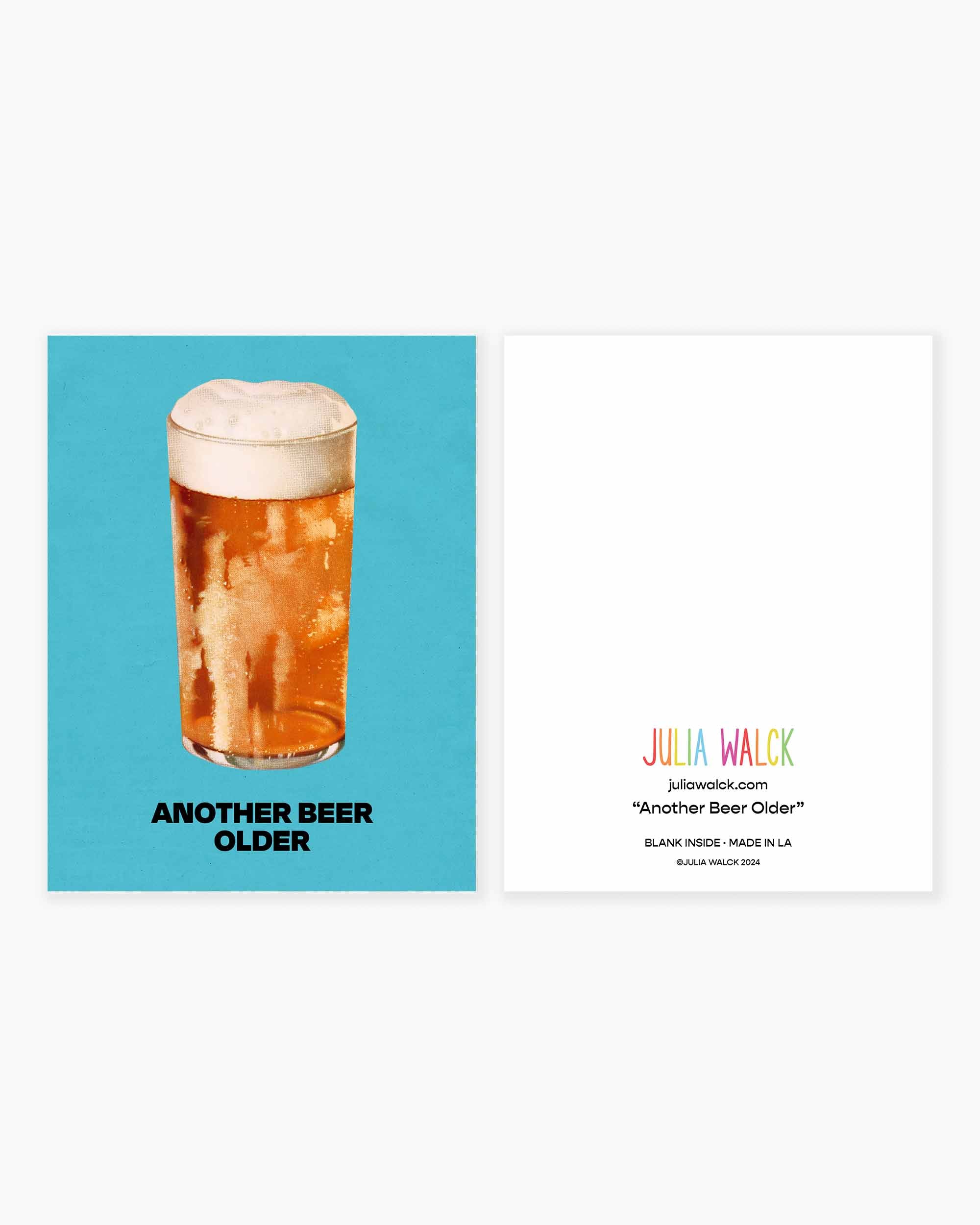 Another Beer Older Greeting Card