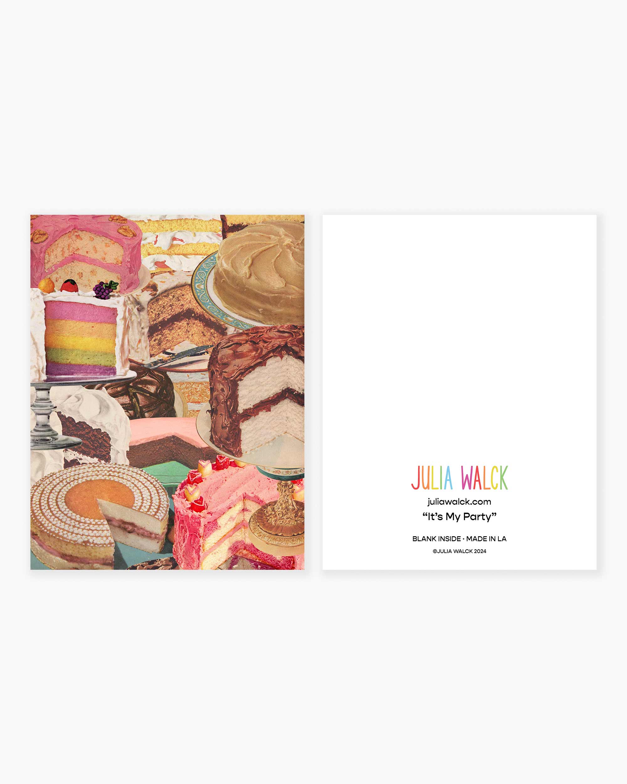 It's My Party Greeting Card