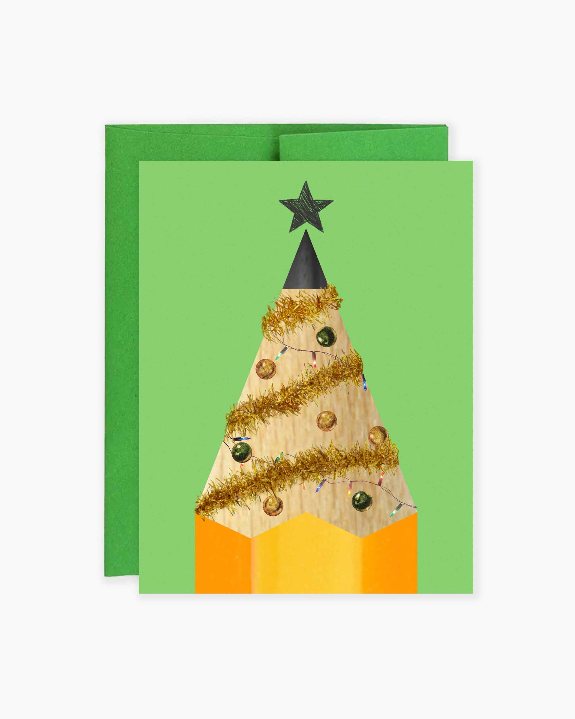 No. 2 Christmas Tree Greeting Card