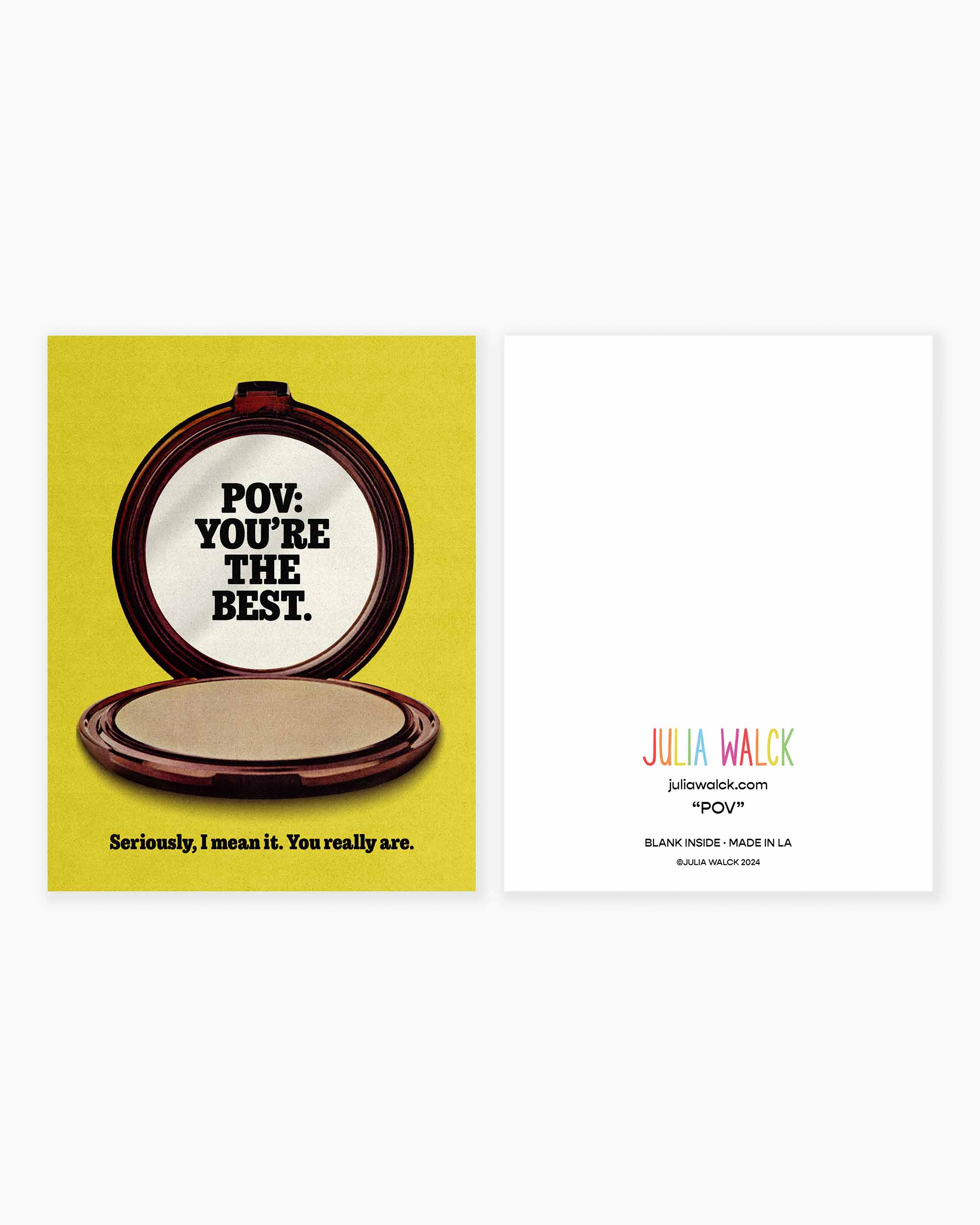 POV Greeting Card