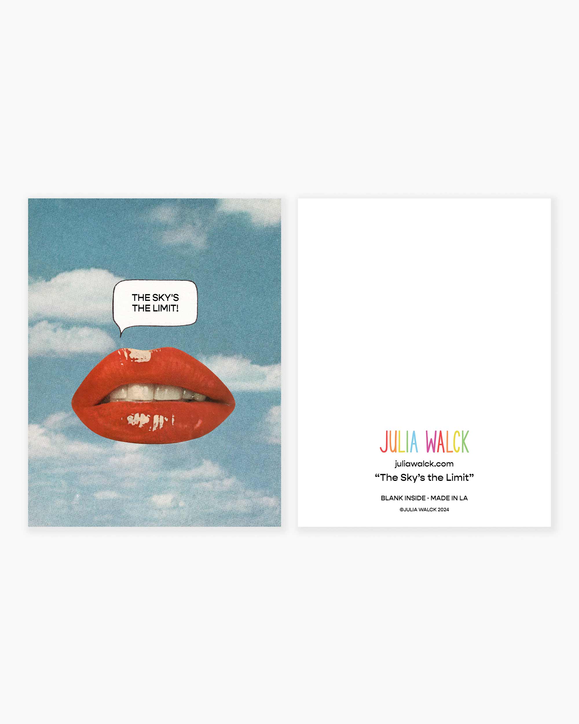 The Sky's the Limit Greeting Card