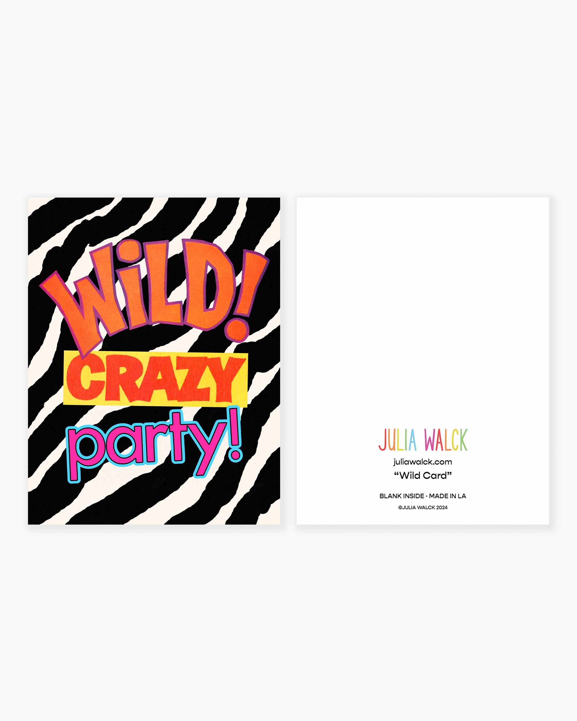 Wild Greeting Card