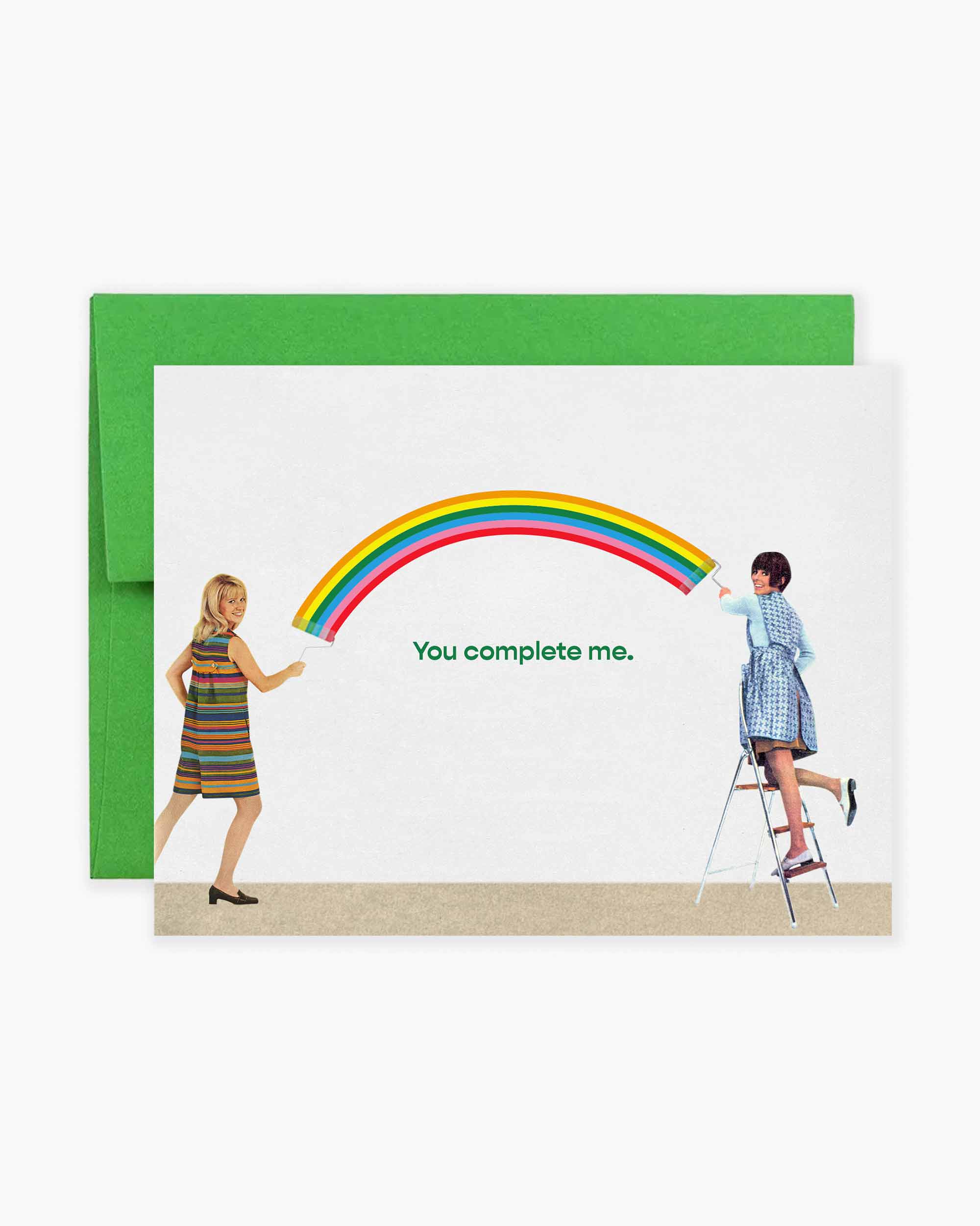 You Complete Me Greeting Card