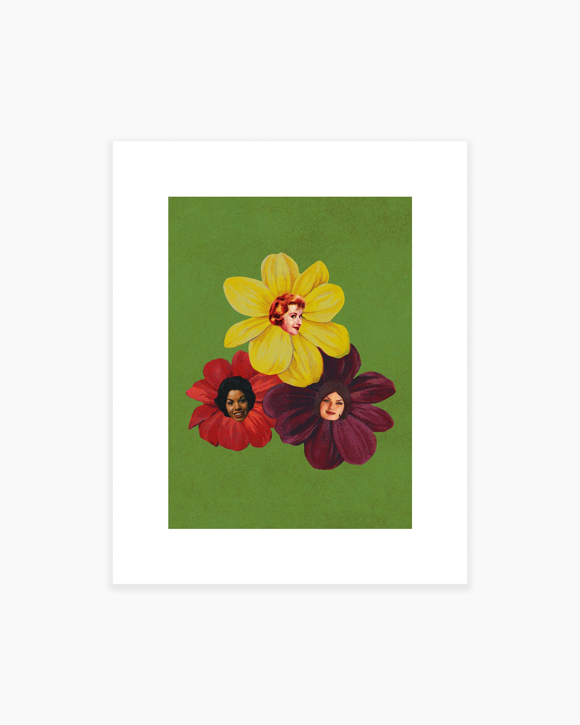 Three's a Crowd Art Print