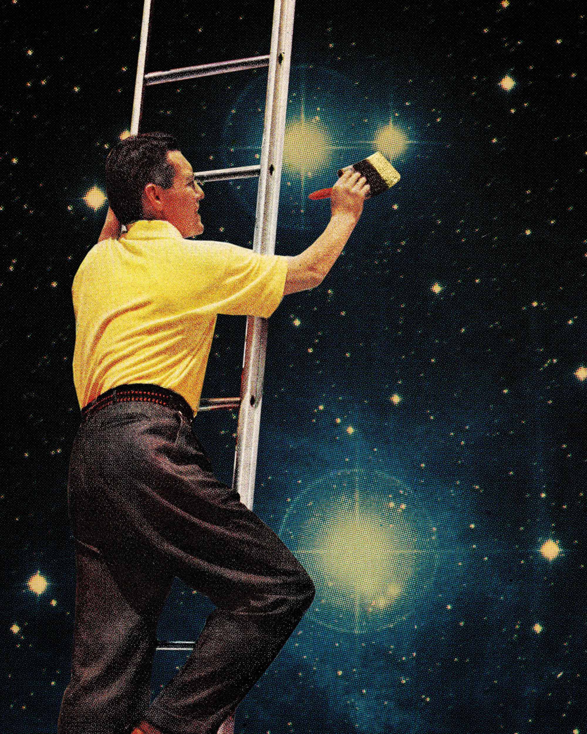 Paint Your Lucky Stars Art Print