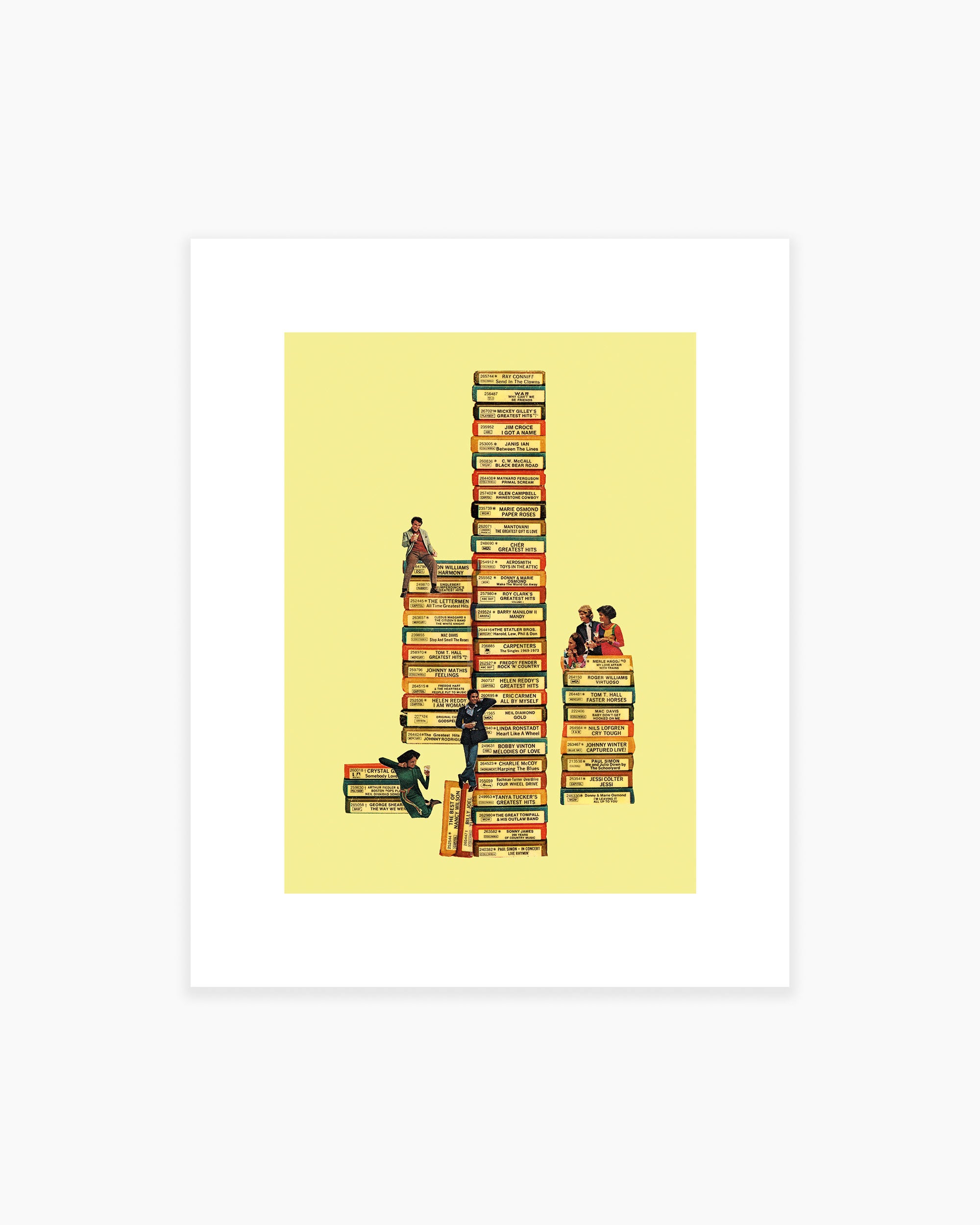 Climbing the Charts Art Print