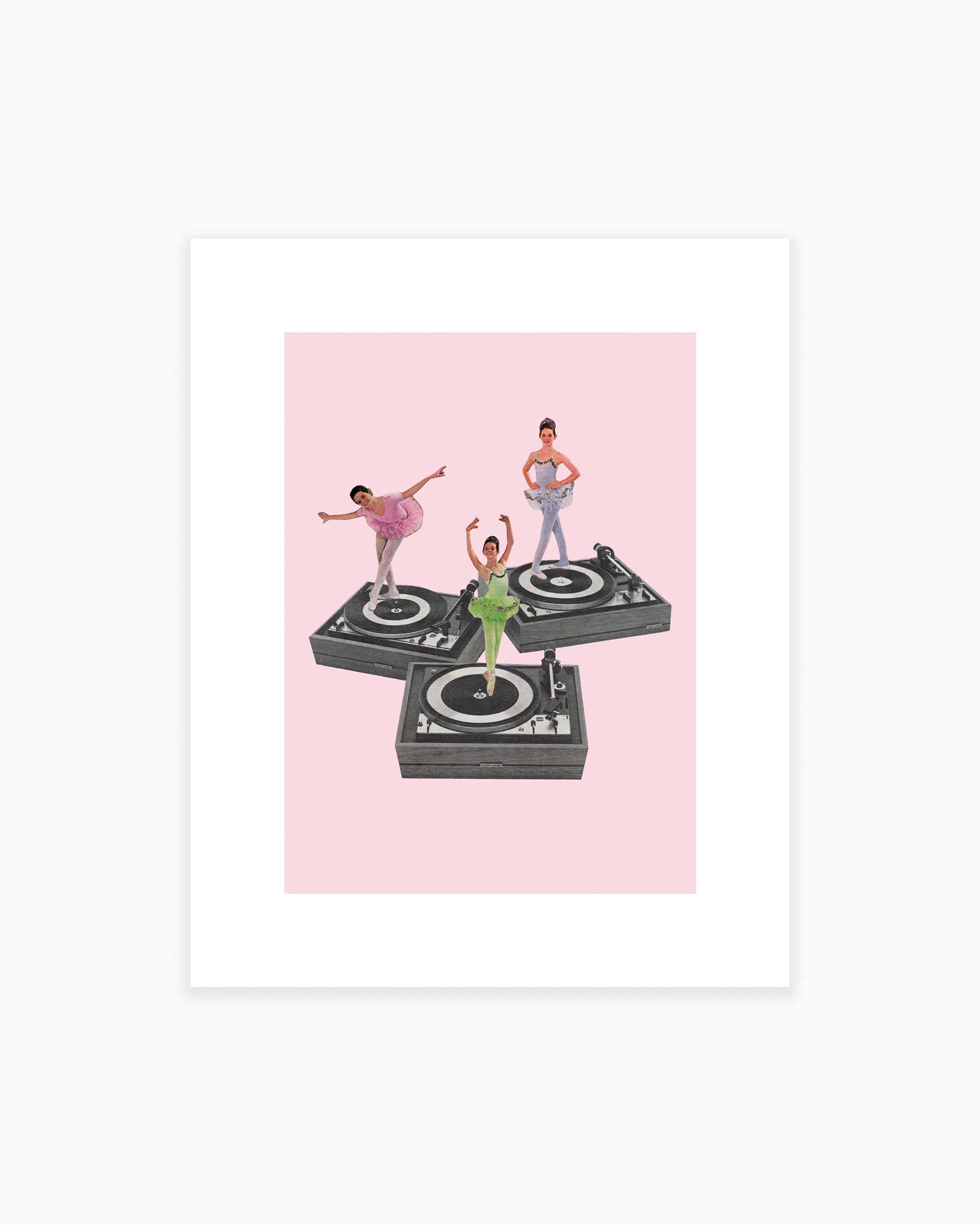 LP Ballet Art Print