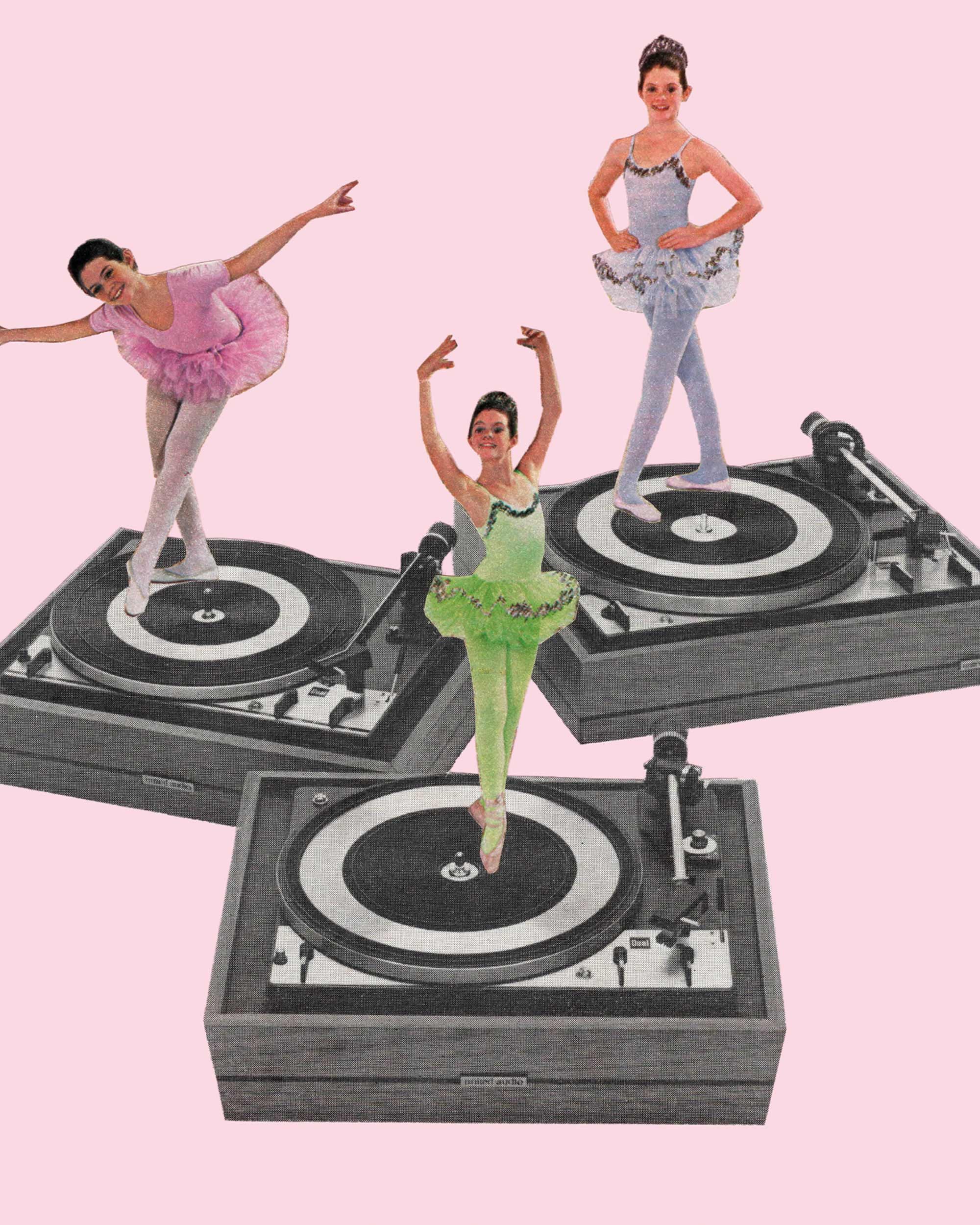 LP Ballet Art Print