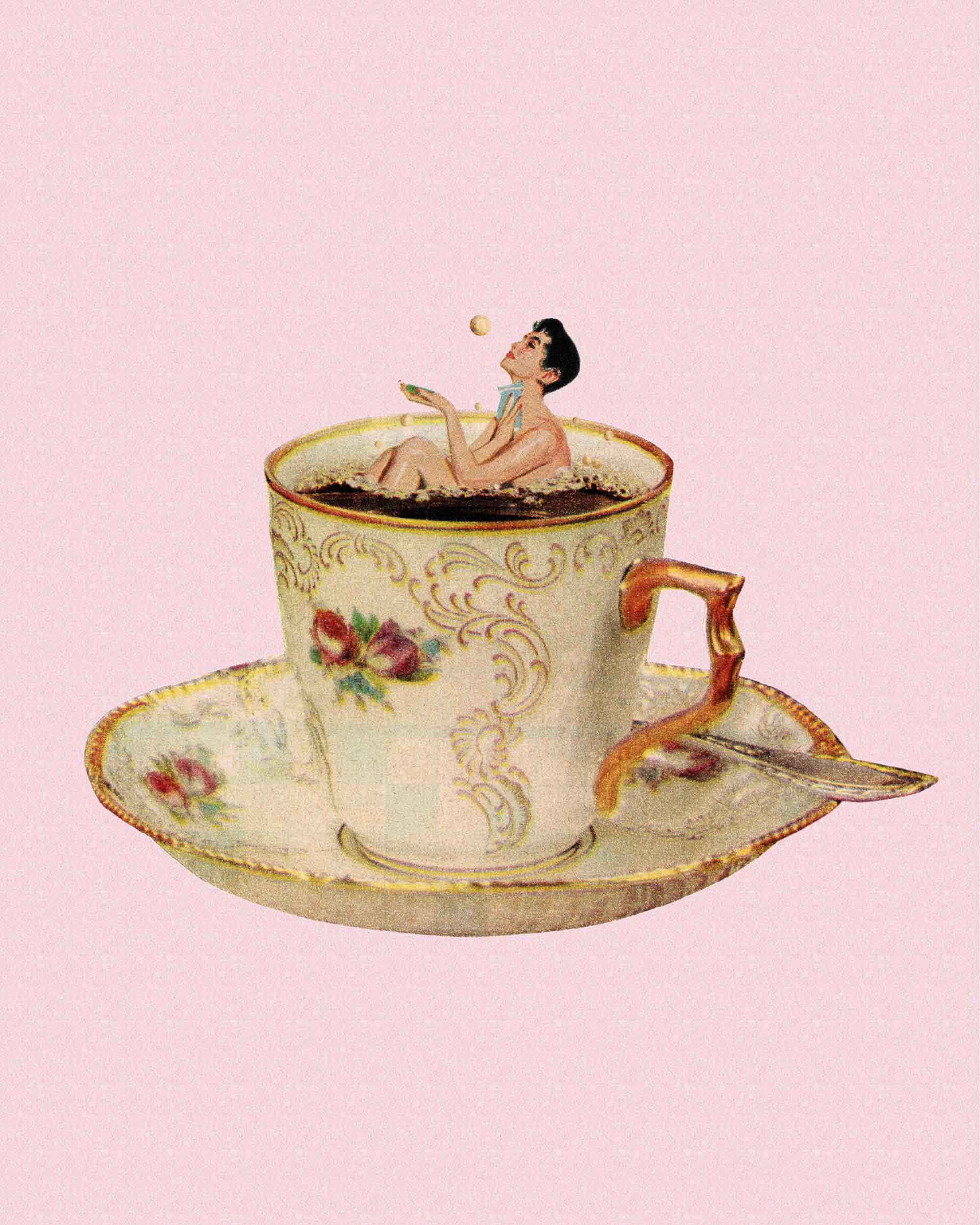 Steeping Art Print