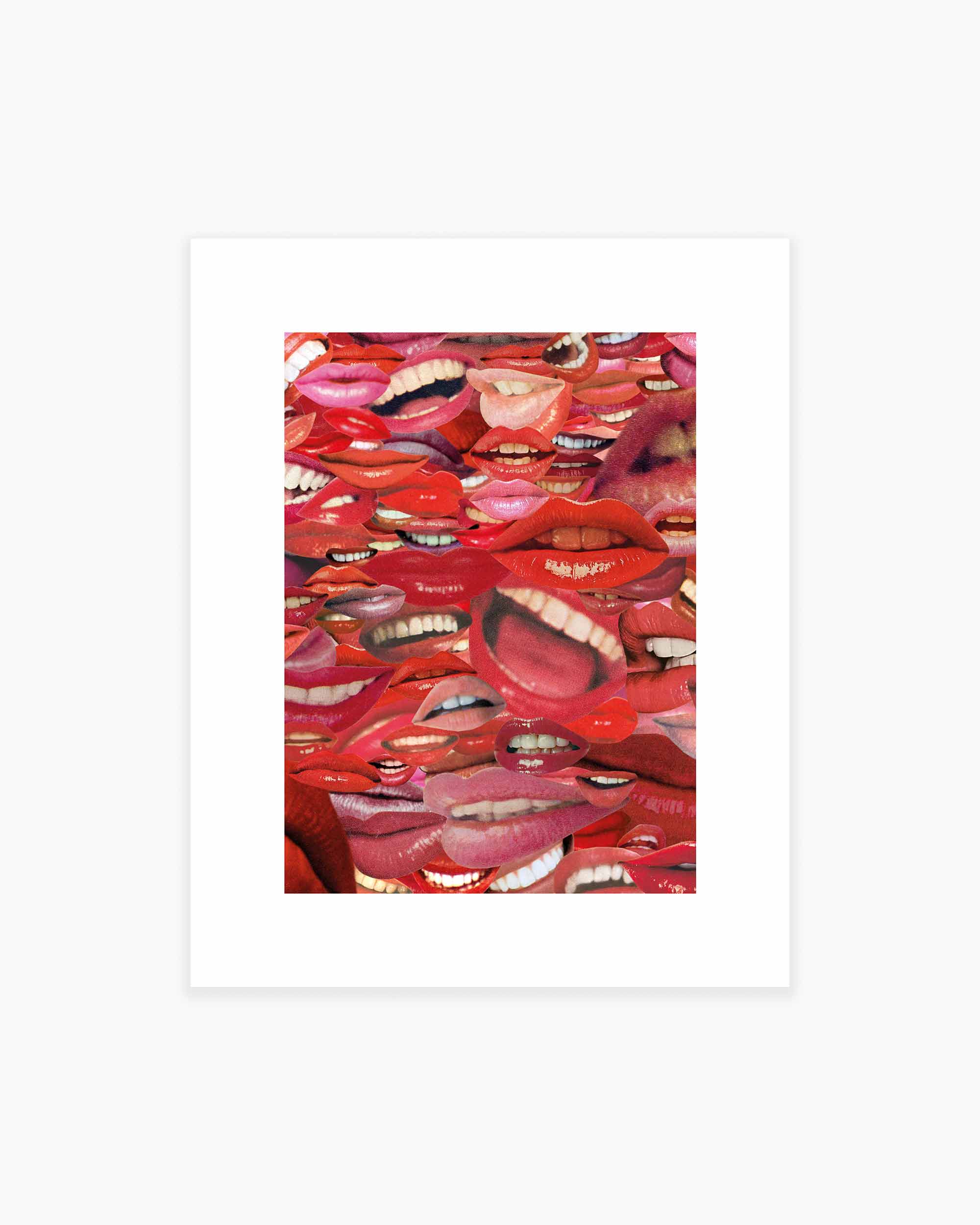 The Word on Everyone's Lips Art Print