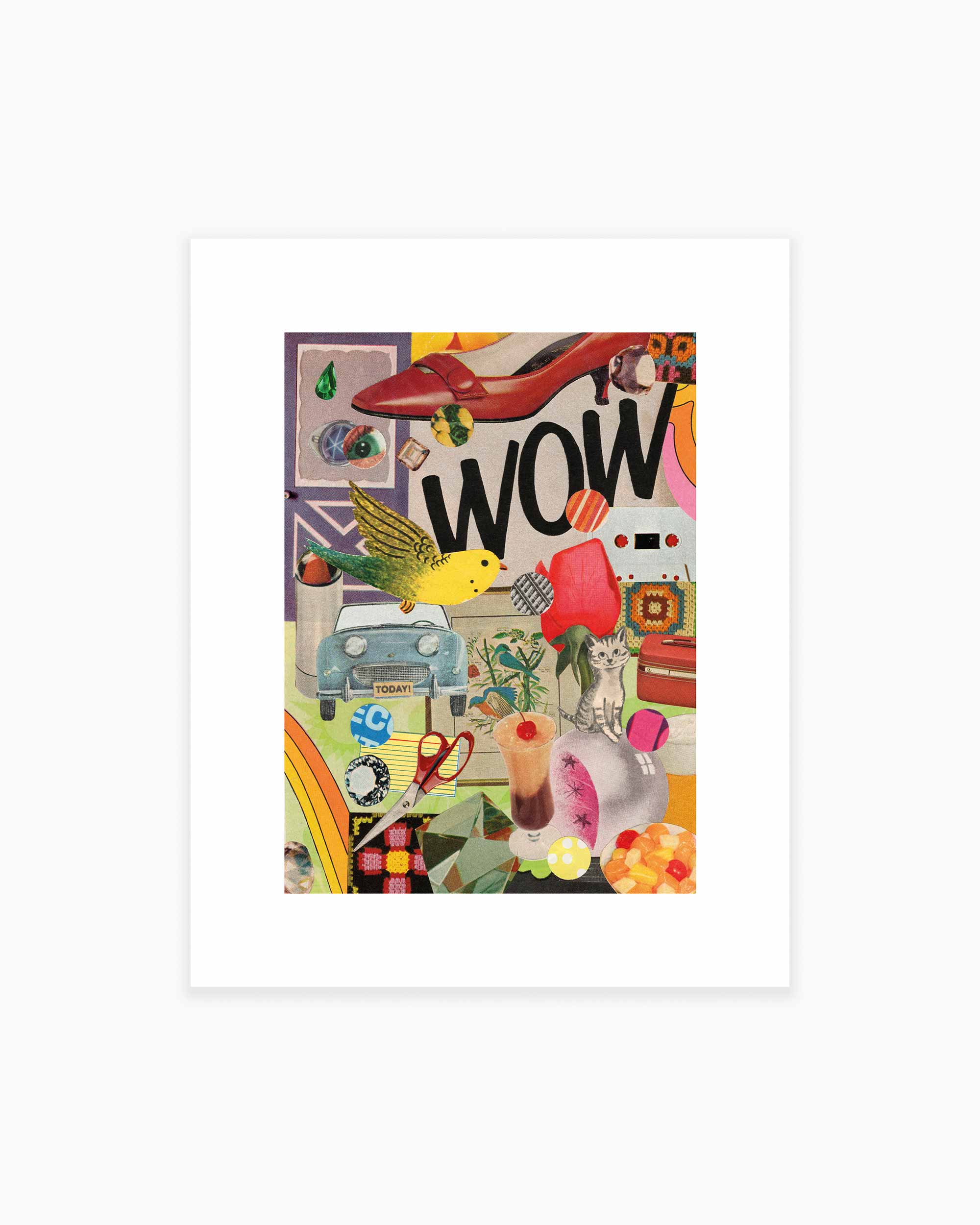 WOW Art Print