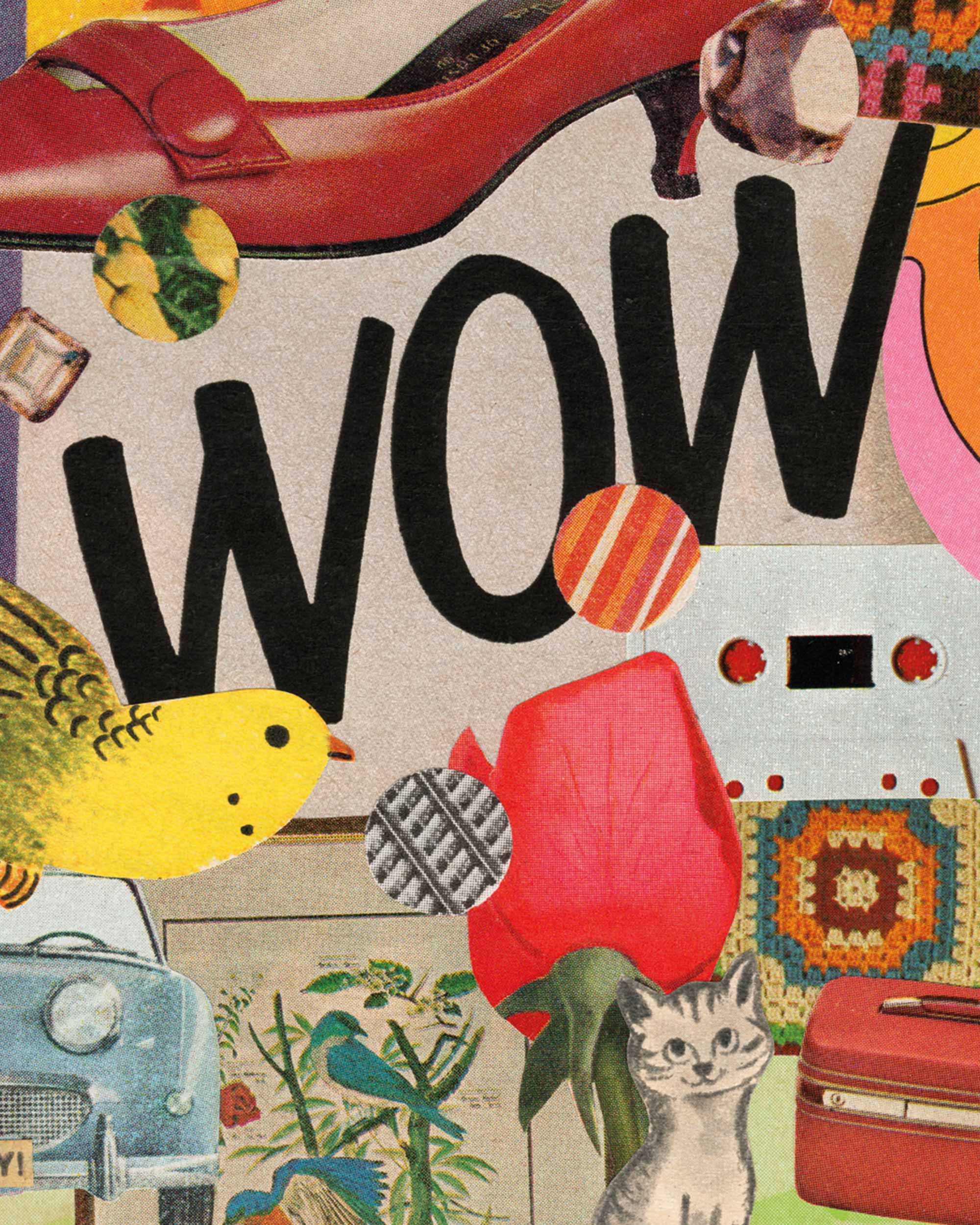 WOW Art Print