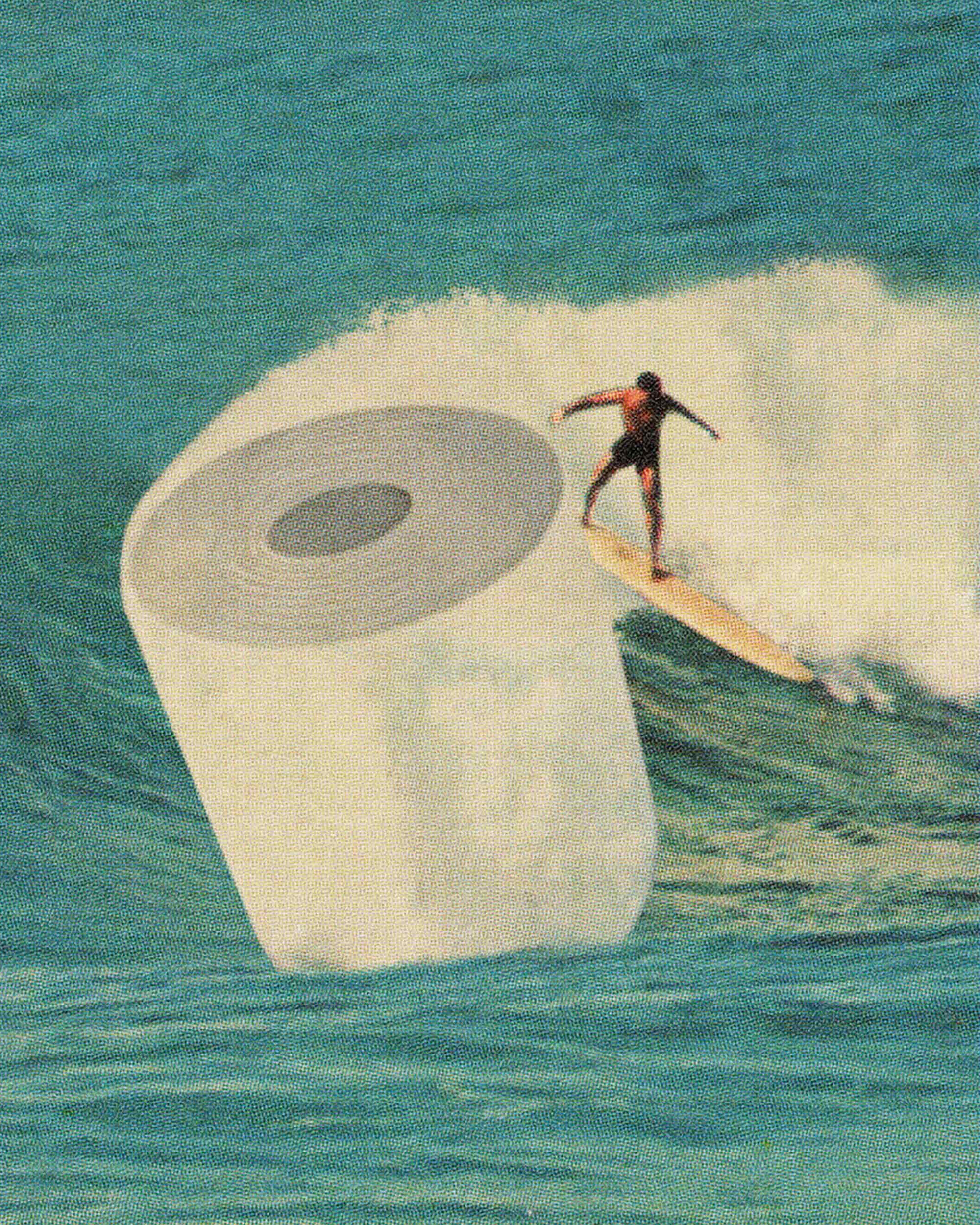Wipe Out Art Print