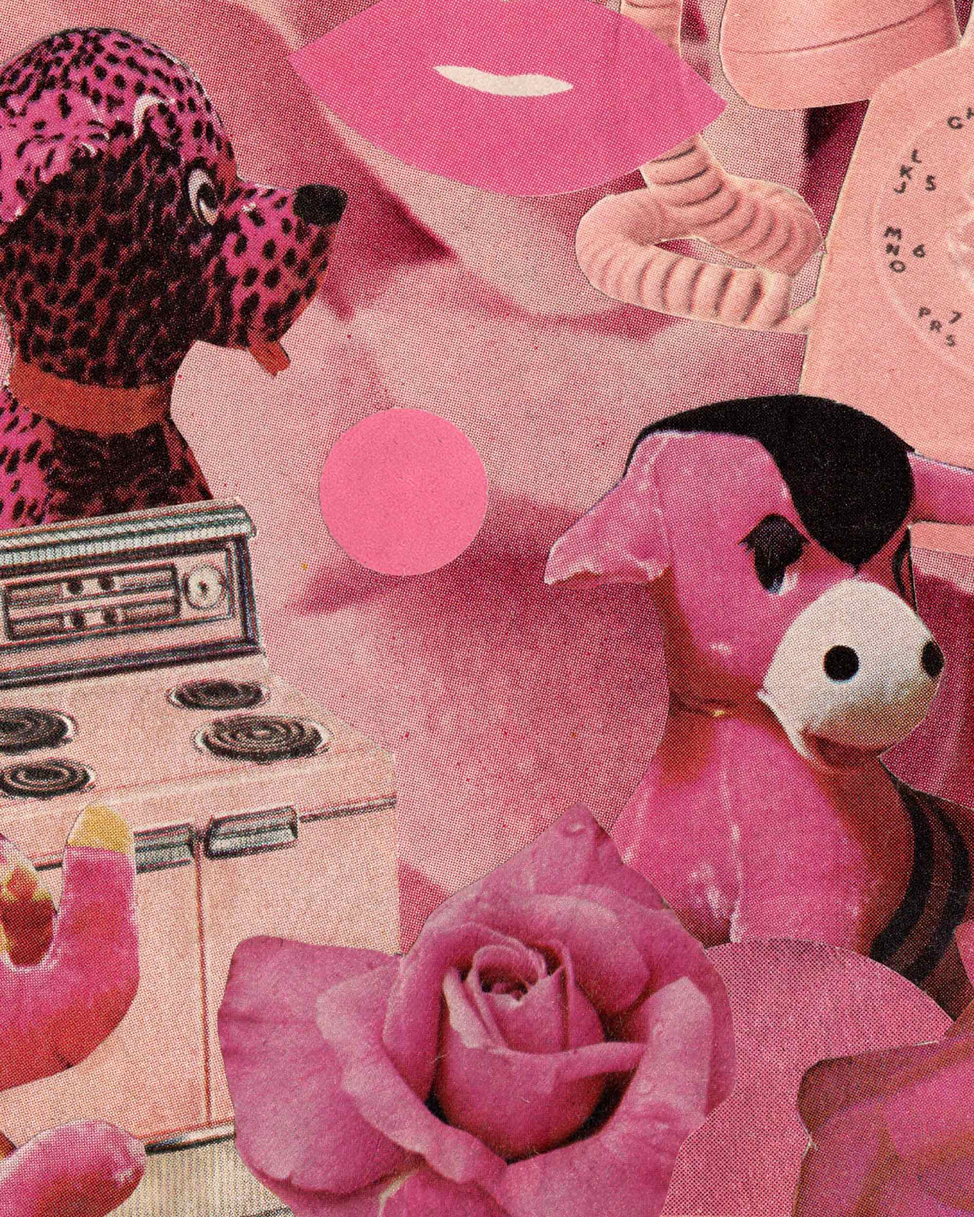 It's Pink! Art Print