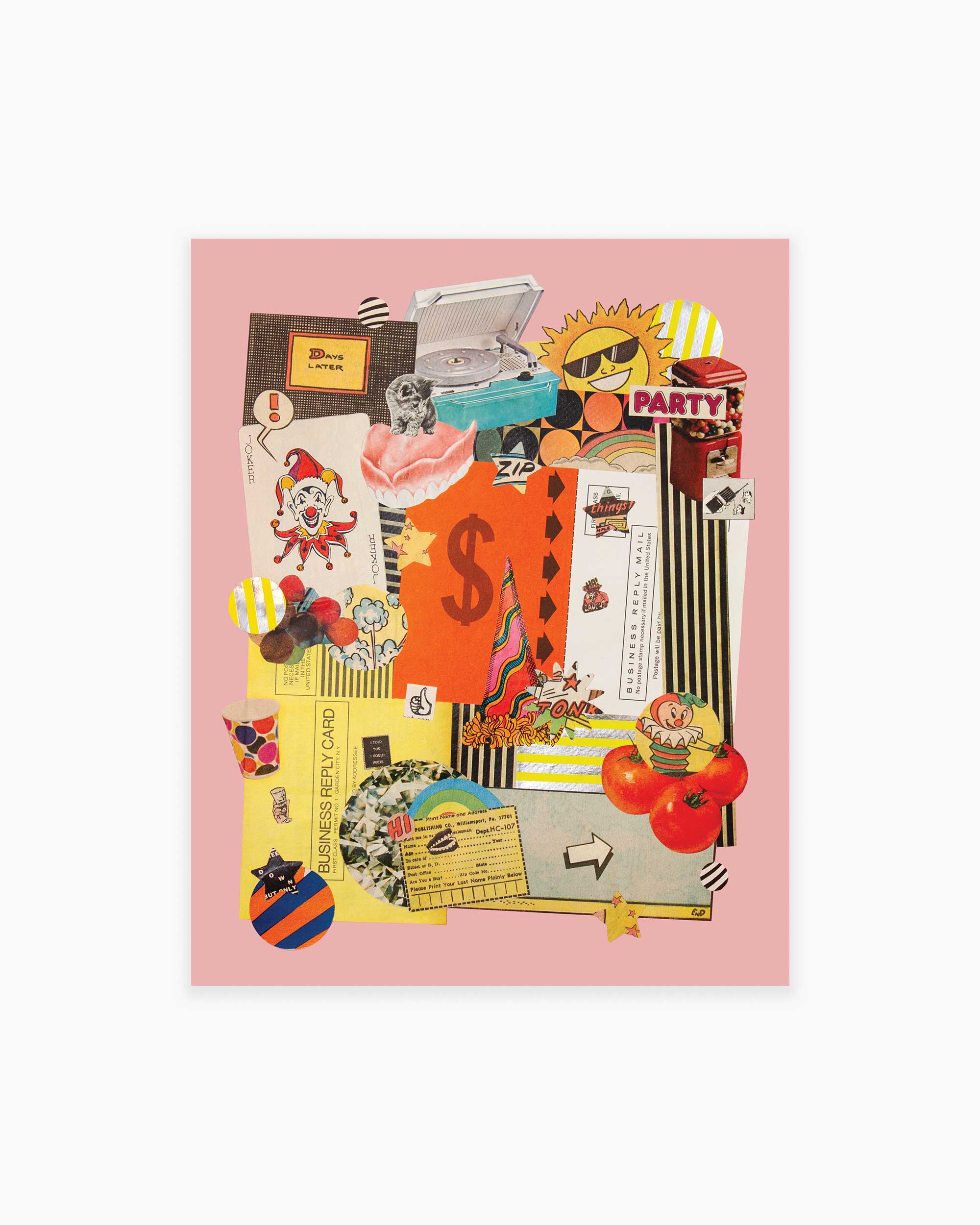 Clowning Around Art Print