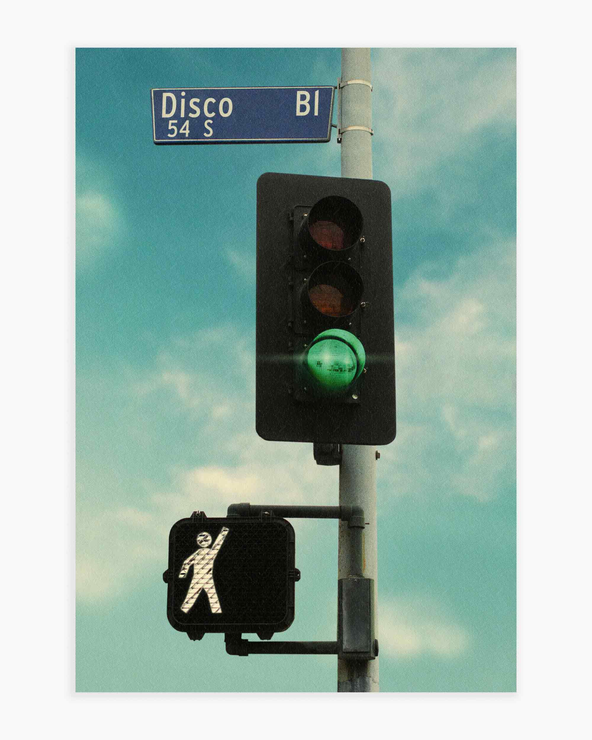 Disco Bl Art Print