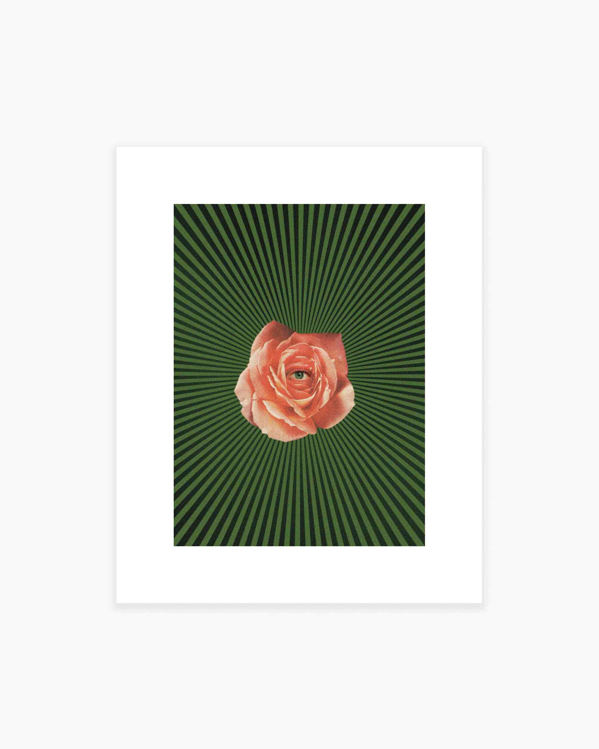Rose Eye Art Print