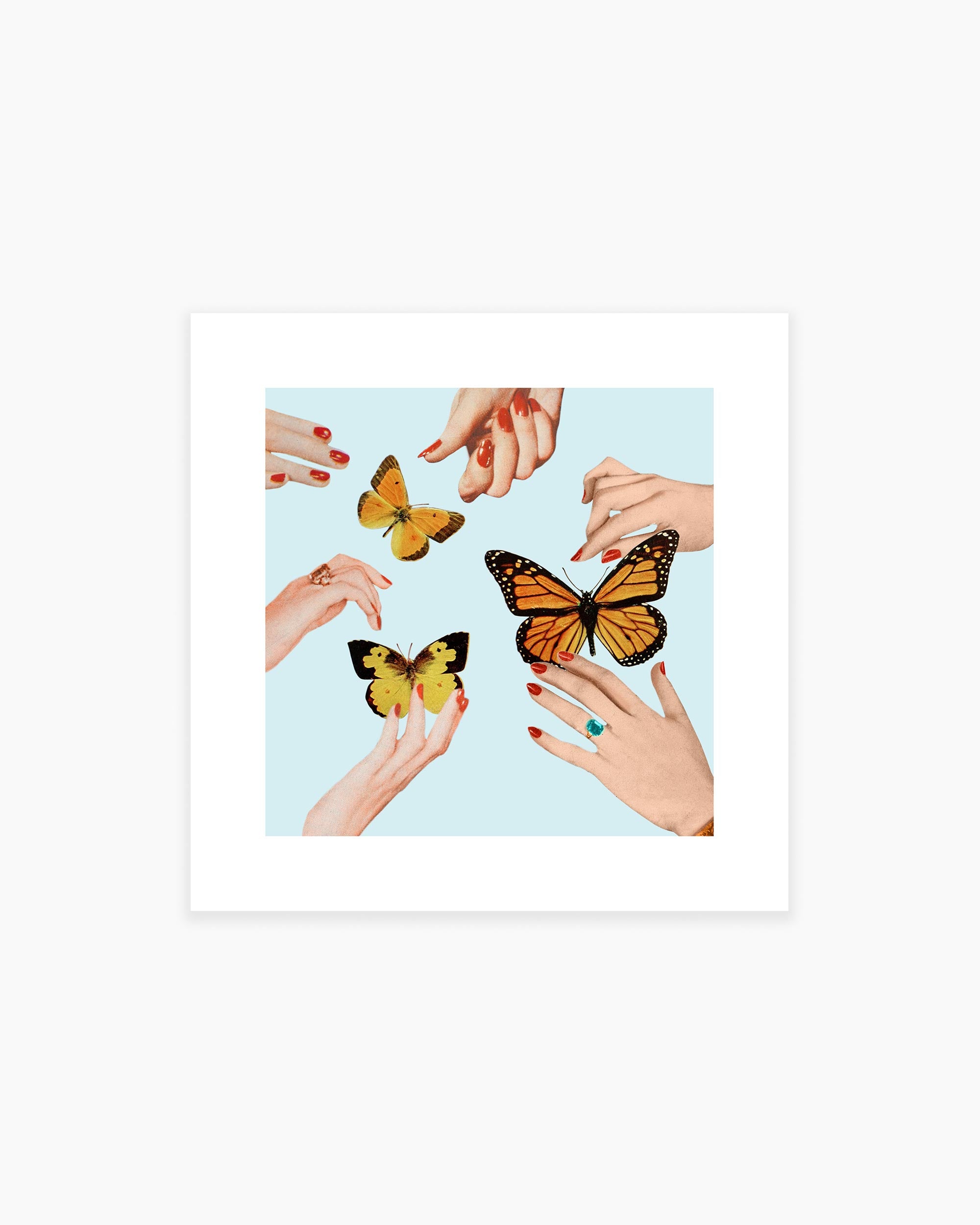 Social Butterflies Art Print