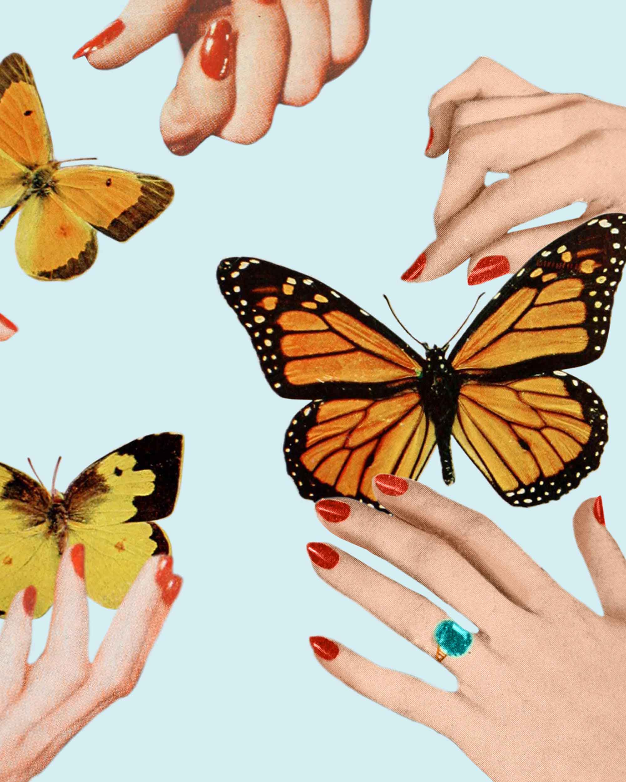 Social Butterflies Art Print