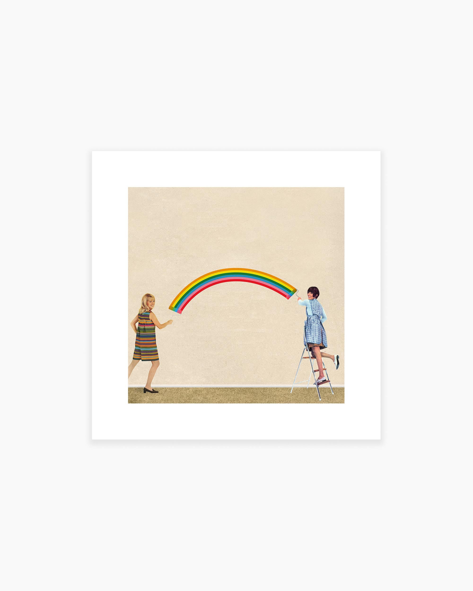 Coat of Many Colors Art Print