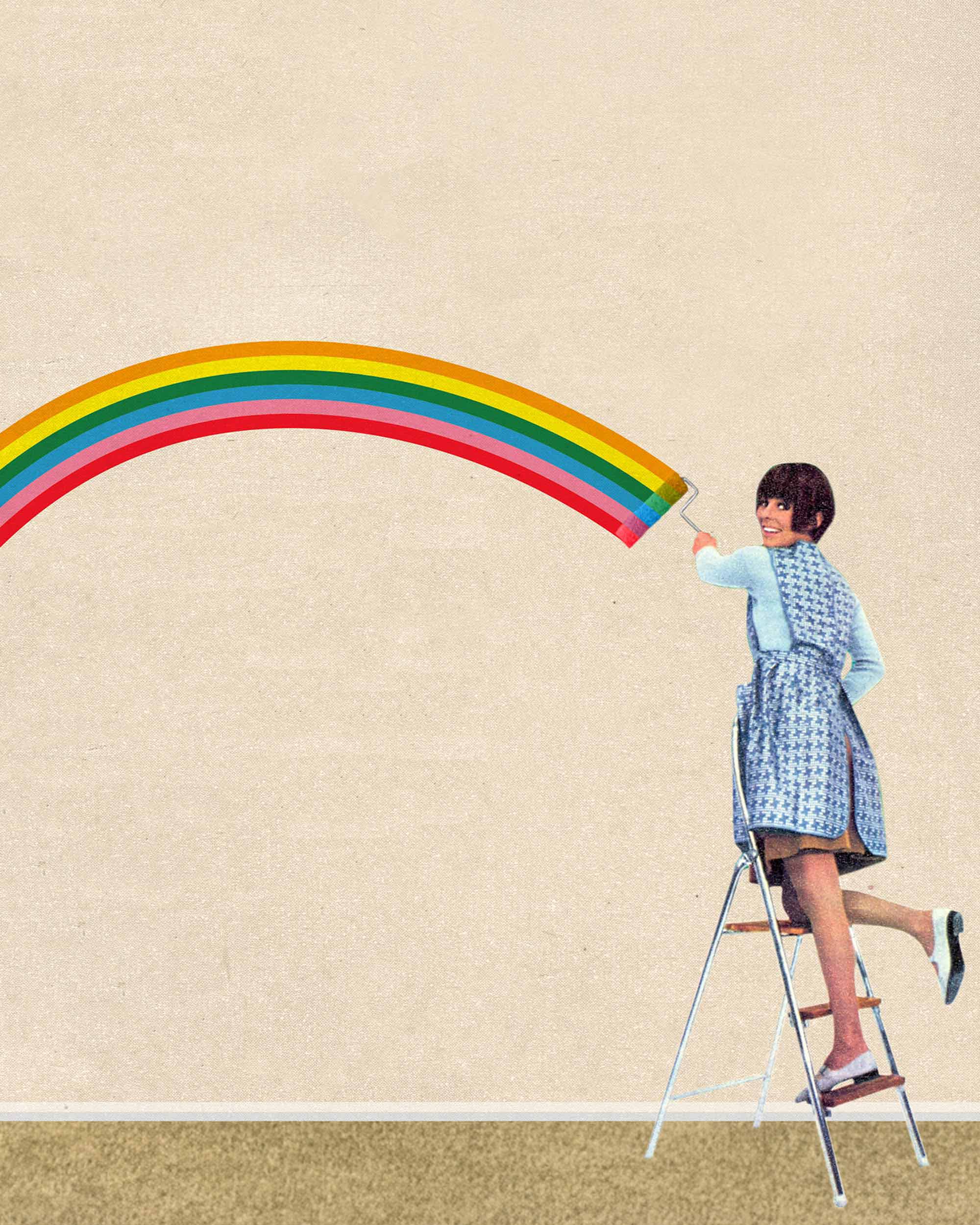 Coat of Many Colors Art Print