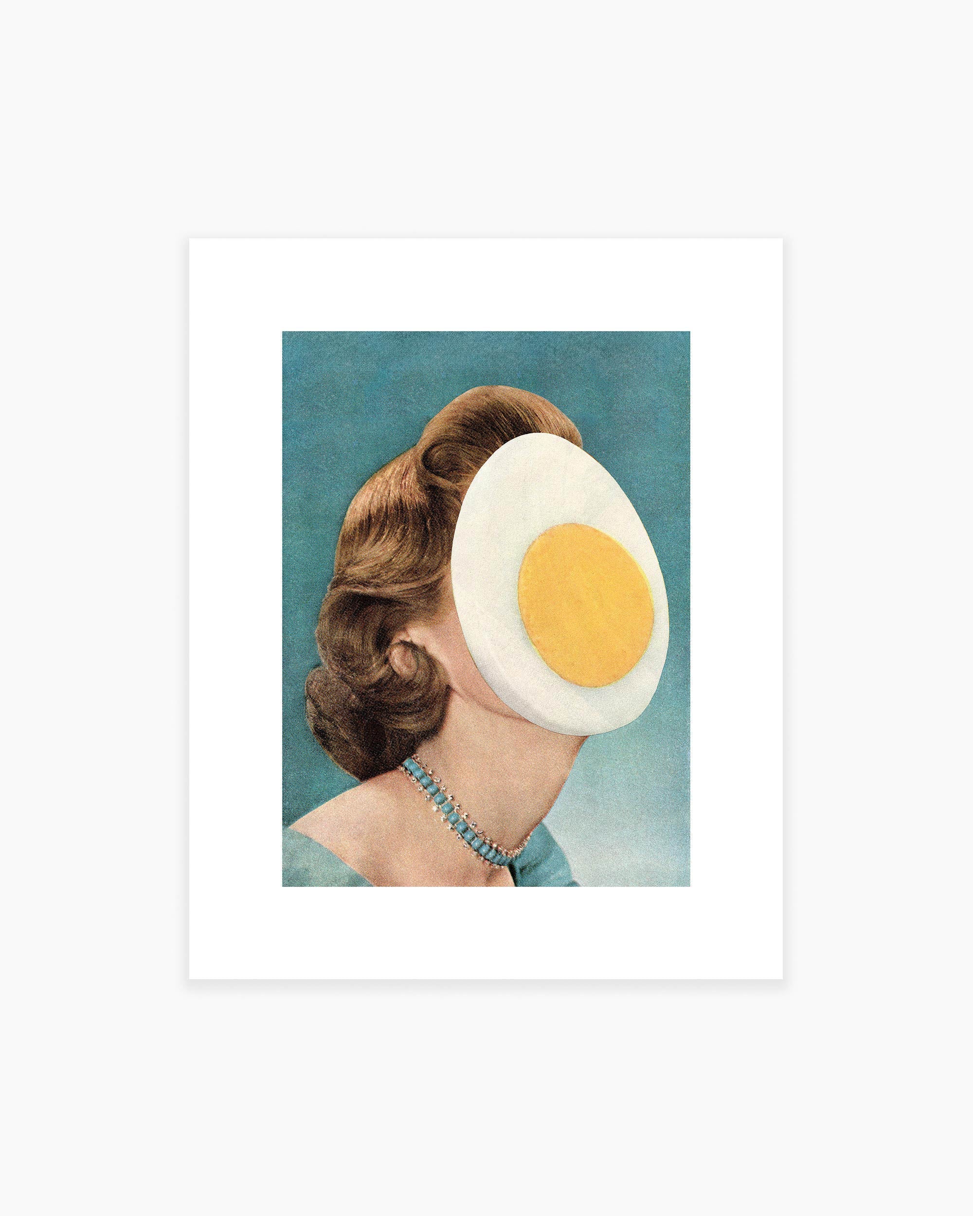 Egg on Your Face Art Print