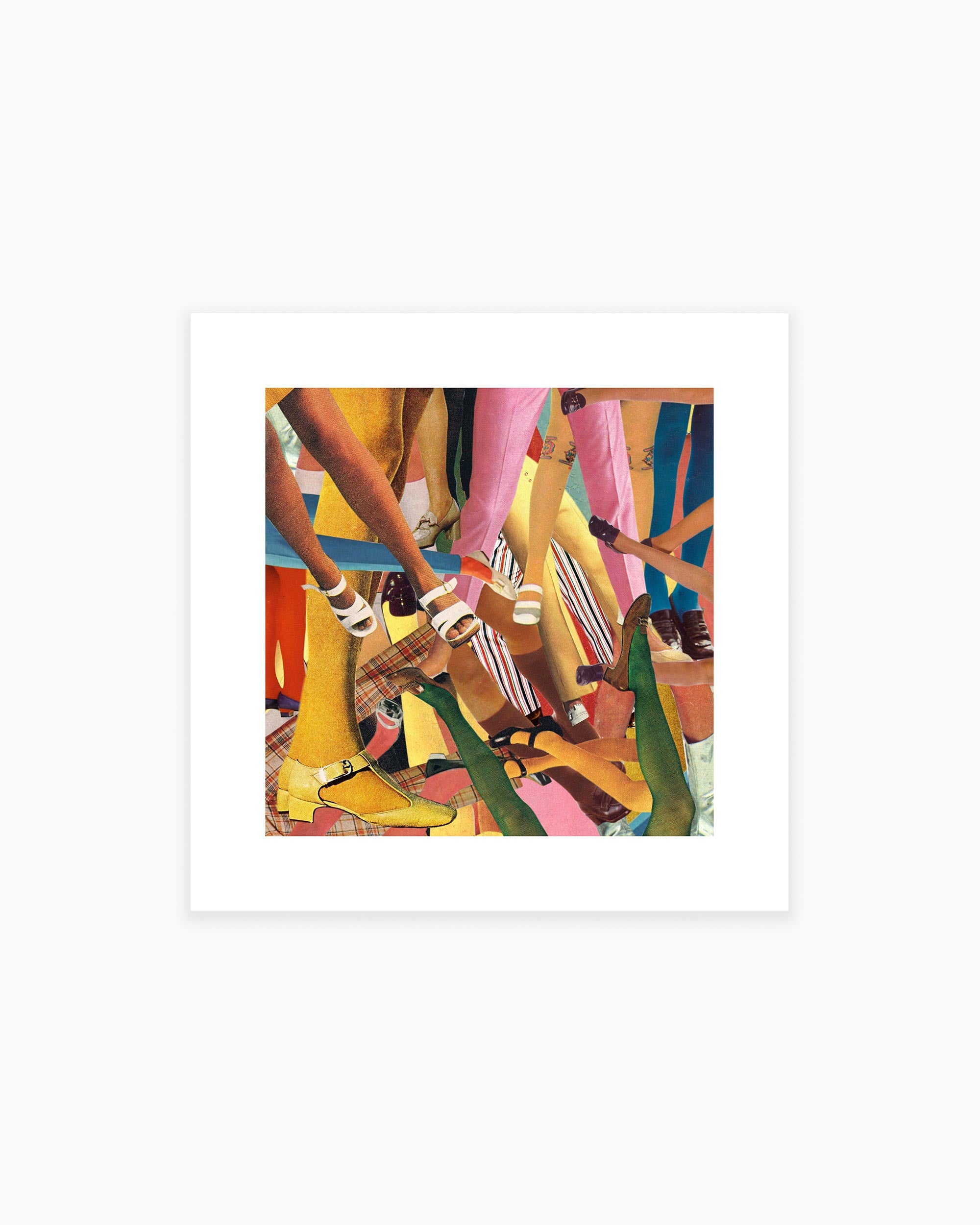 Get a Leg Up Art Print