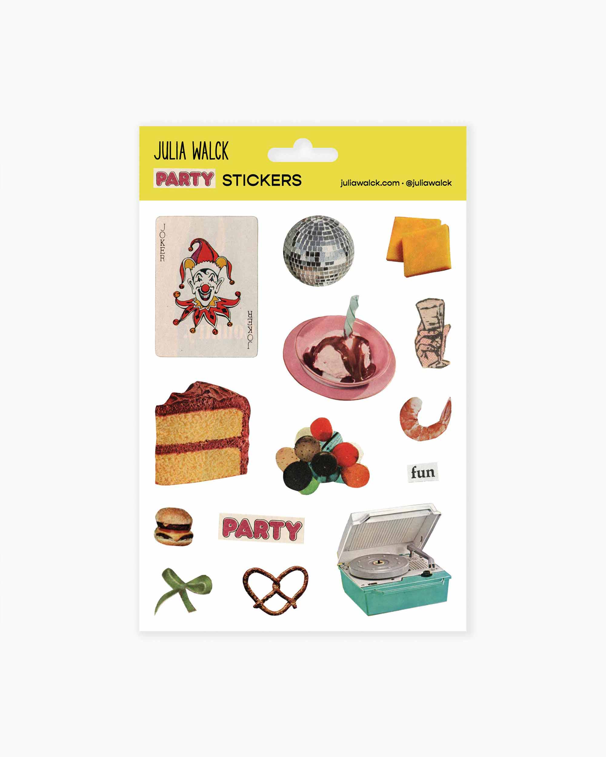 Party Sticker Sheet