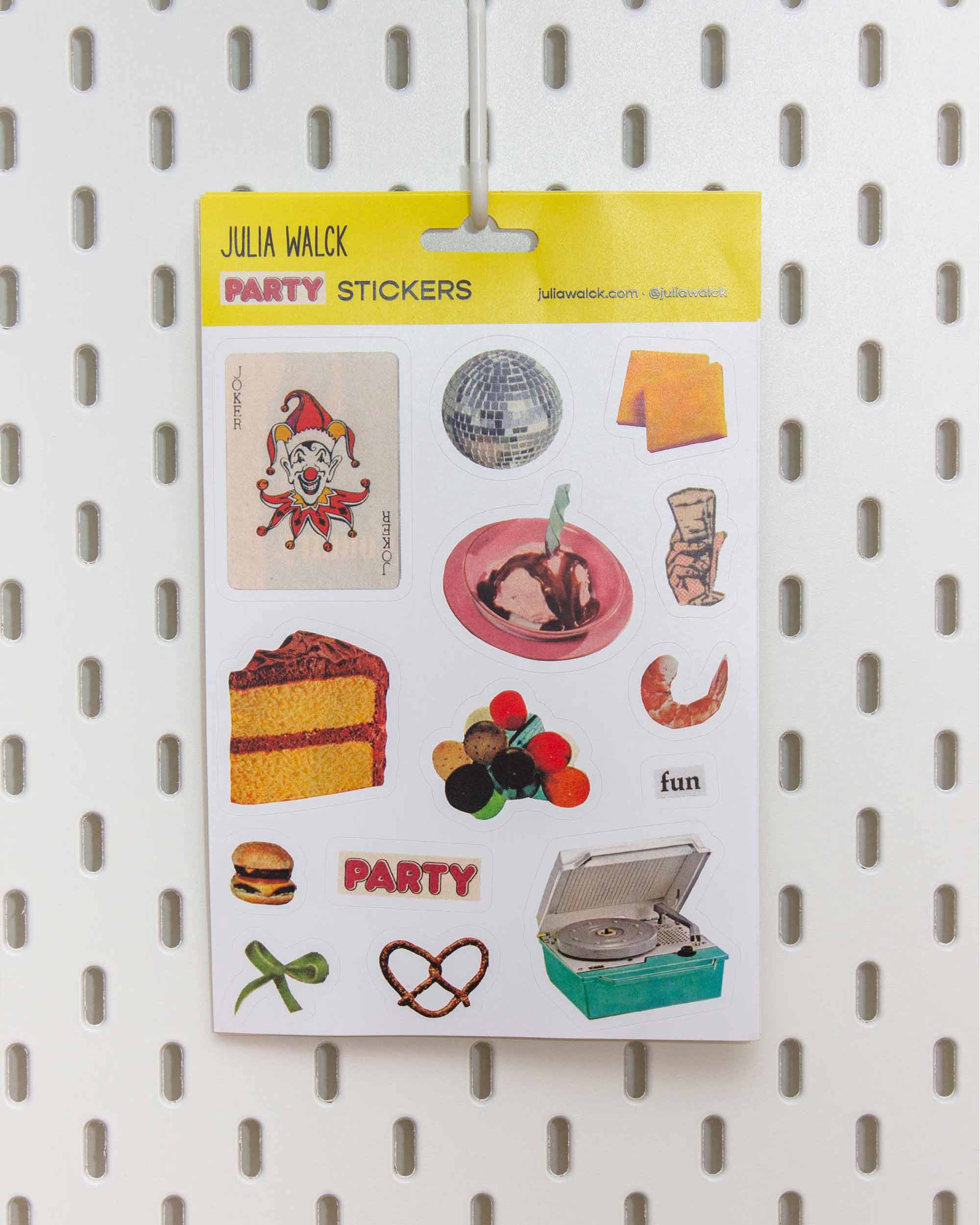 Party Sticker Sheet