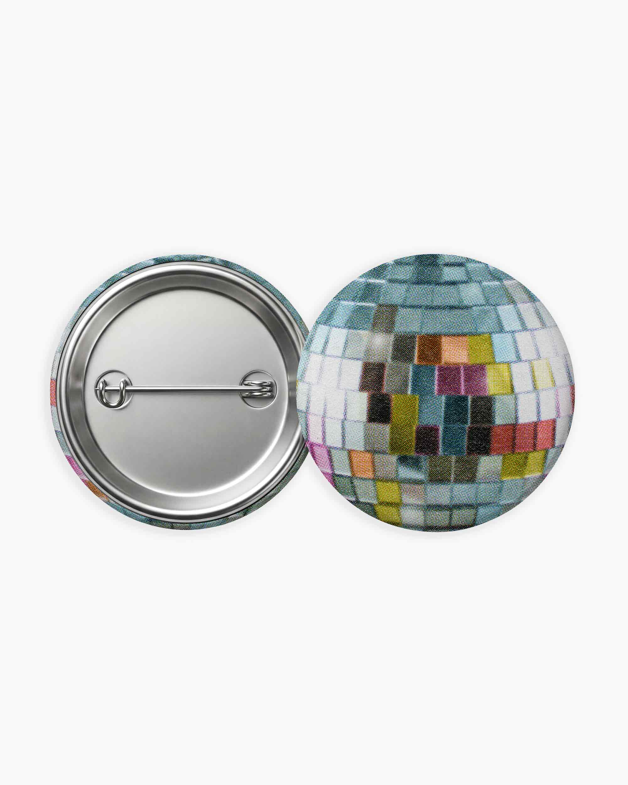 Disco Ball Pinback Button