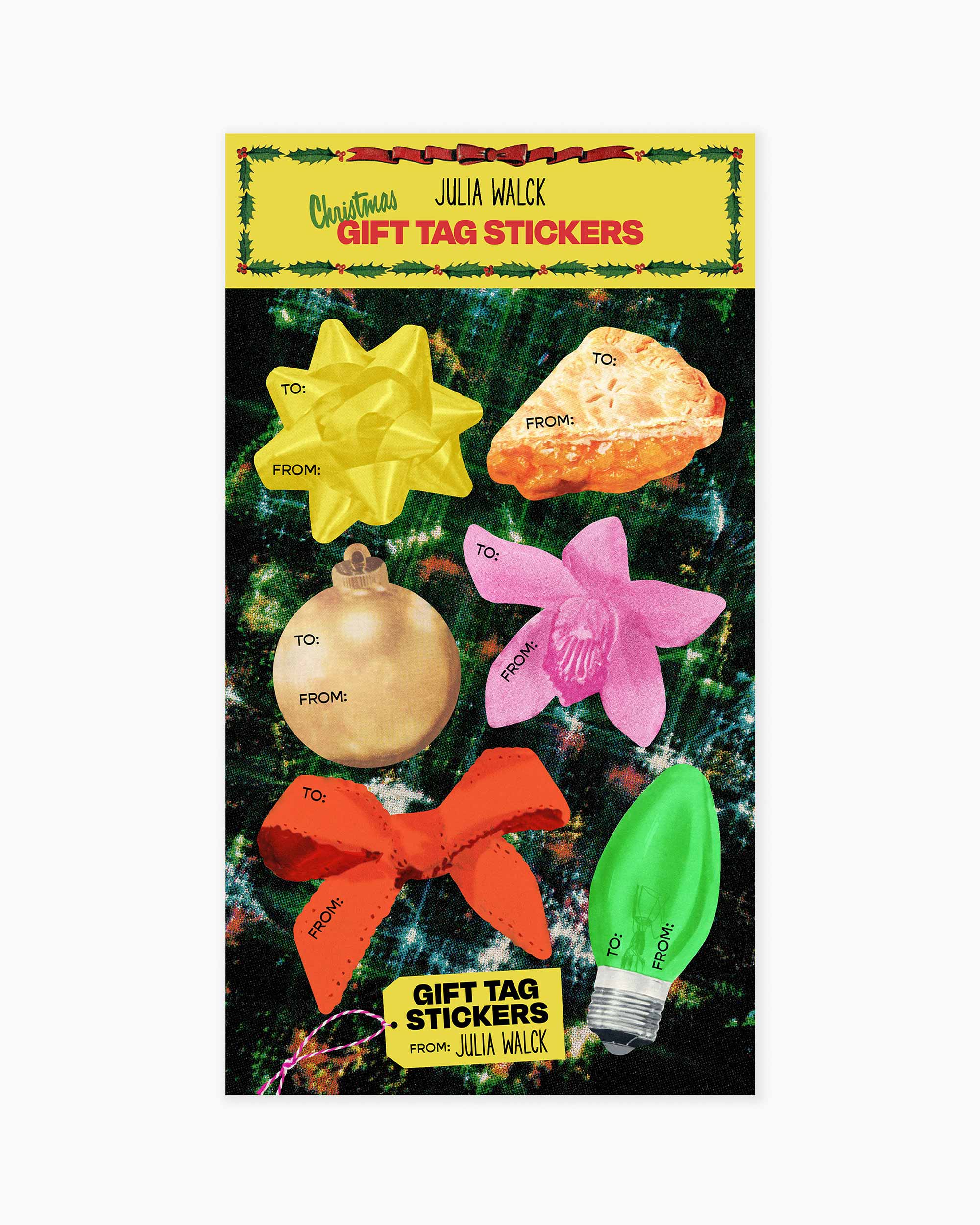 Christmas Gift Tag Stickers