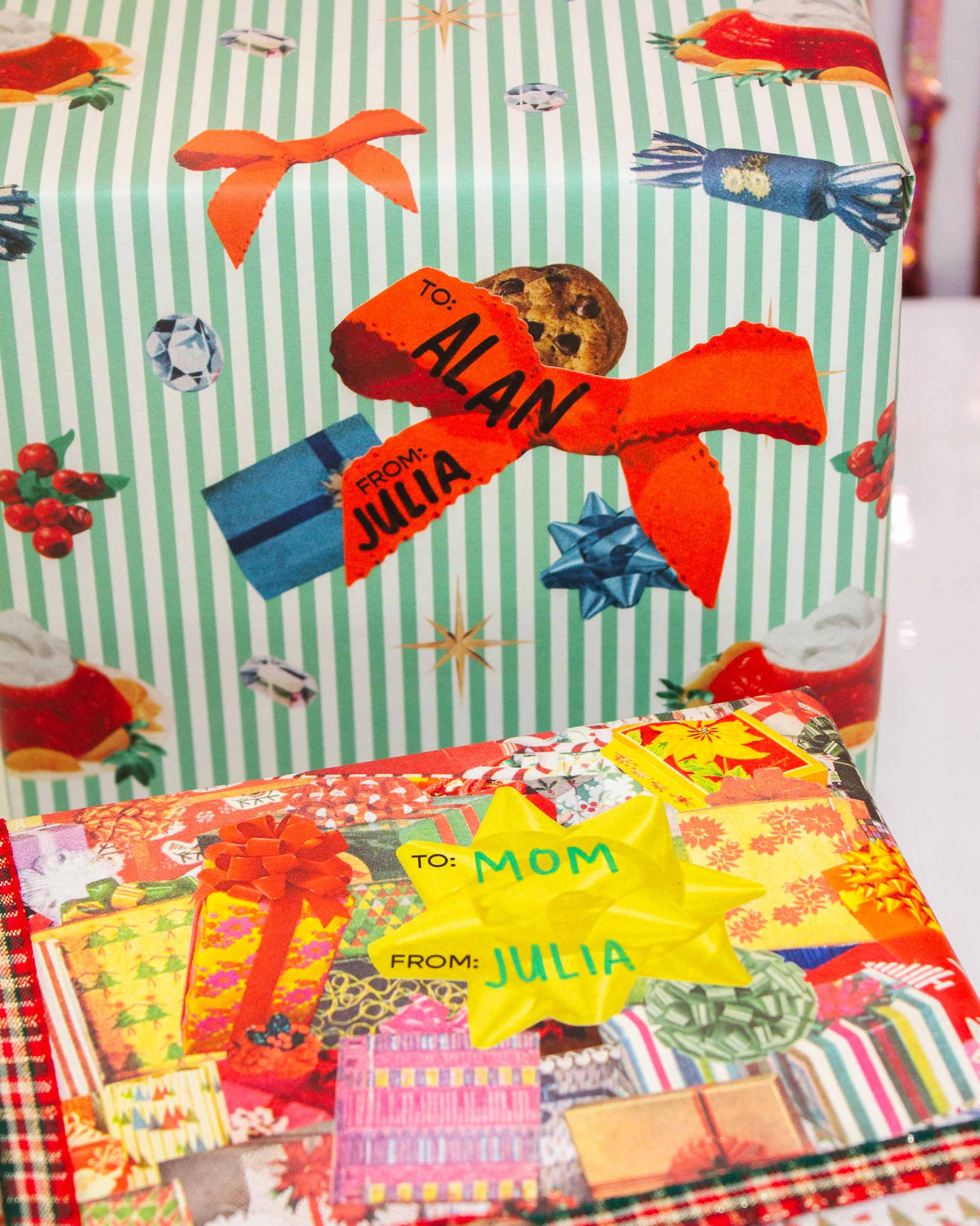 Christmas Gift Tag Stickers