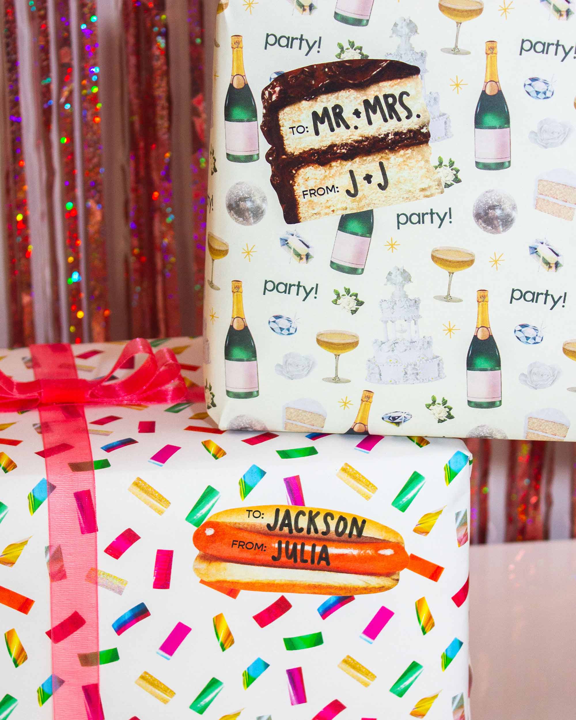 Foodie Gift Tag Stickers