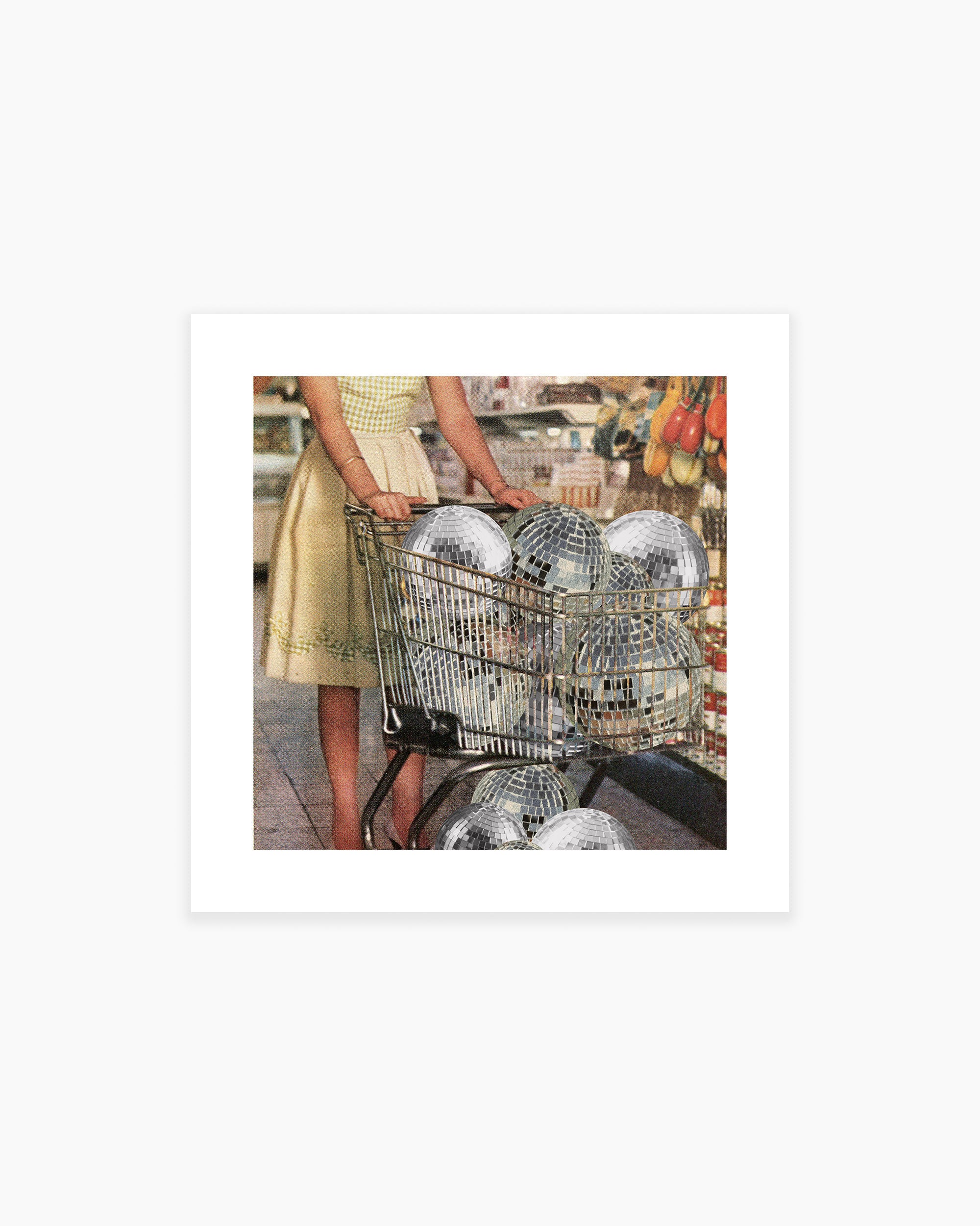 (Disco)unt Supermarket Art Print