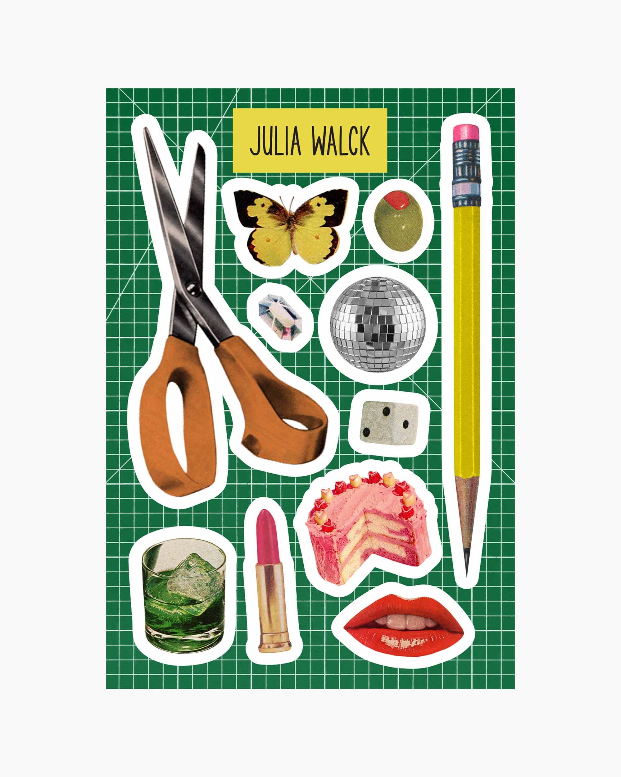 Vintage Cutouts Sticker Sheet