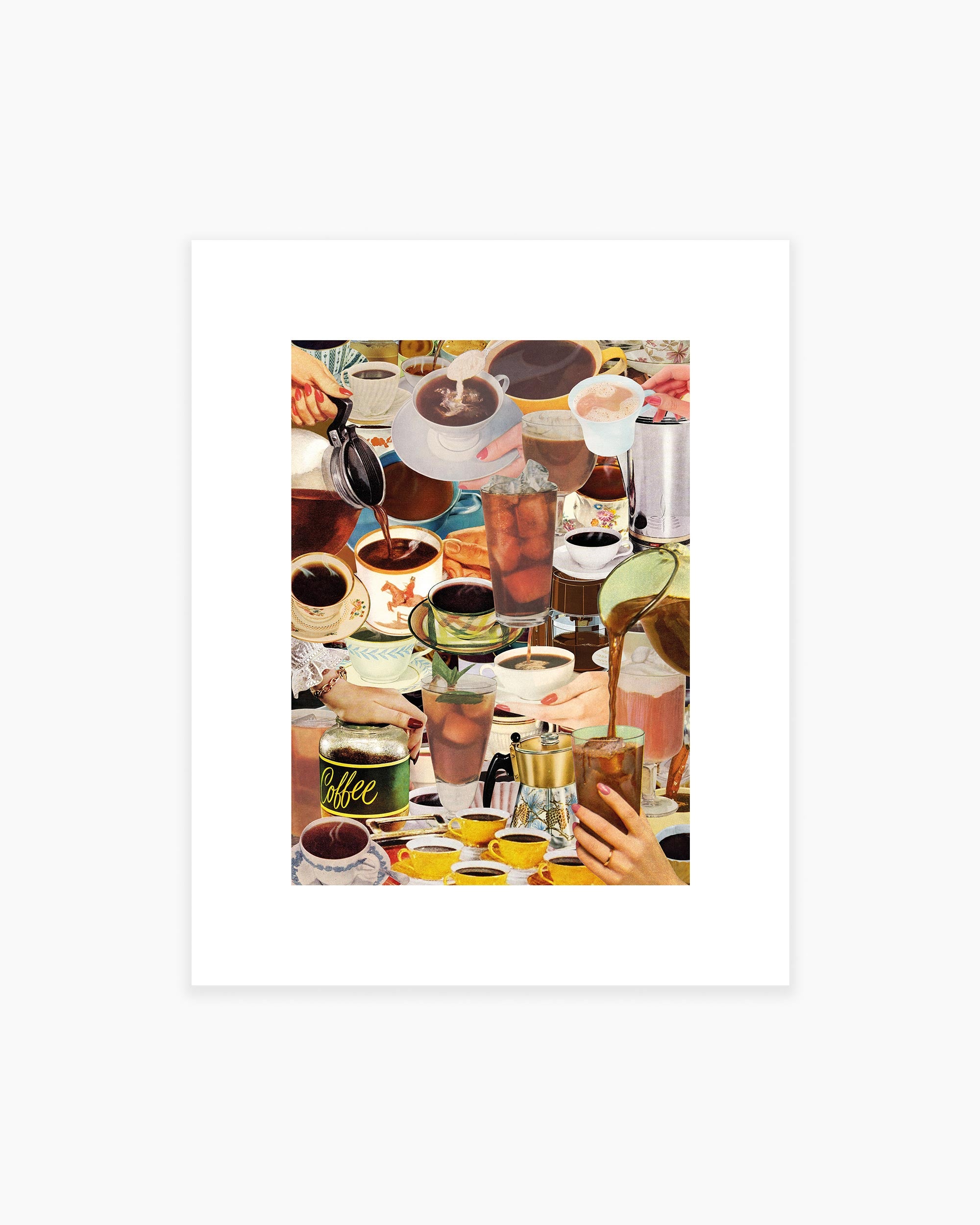Wake Up and Smell the Coffee Art Print