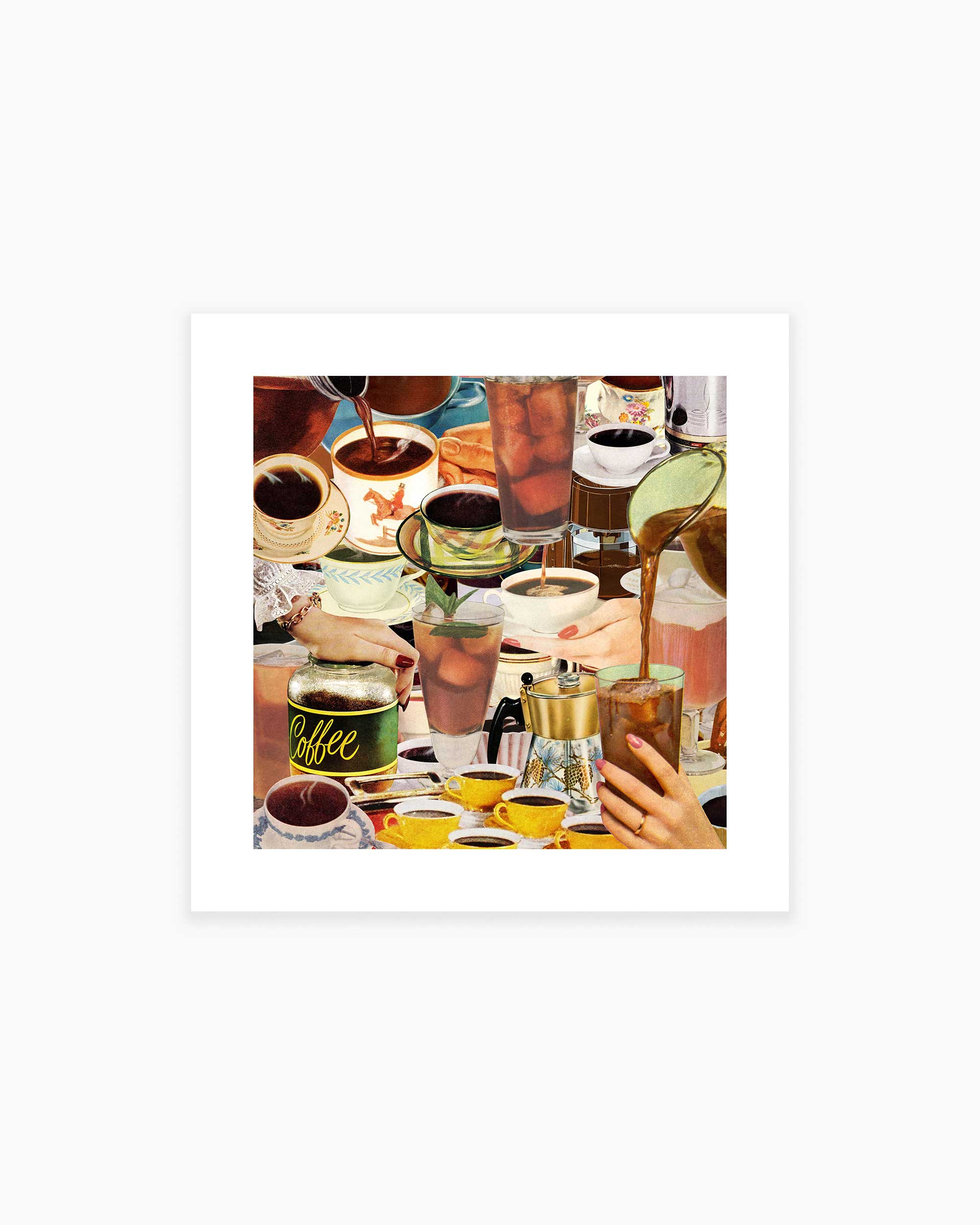 Wake Up and Smell the Coffee Art Print