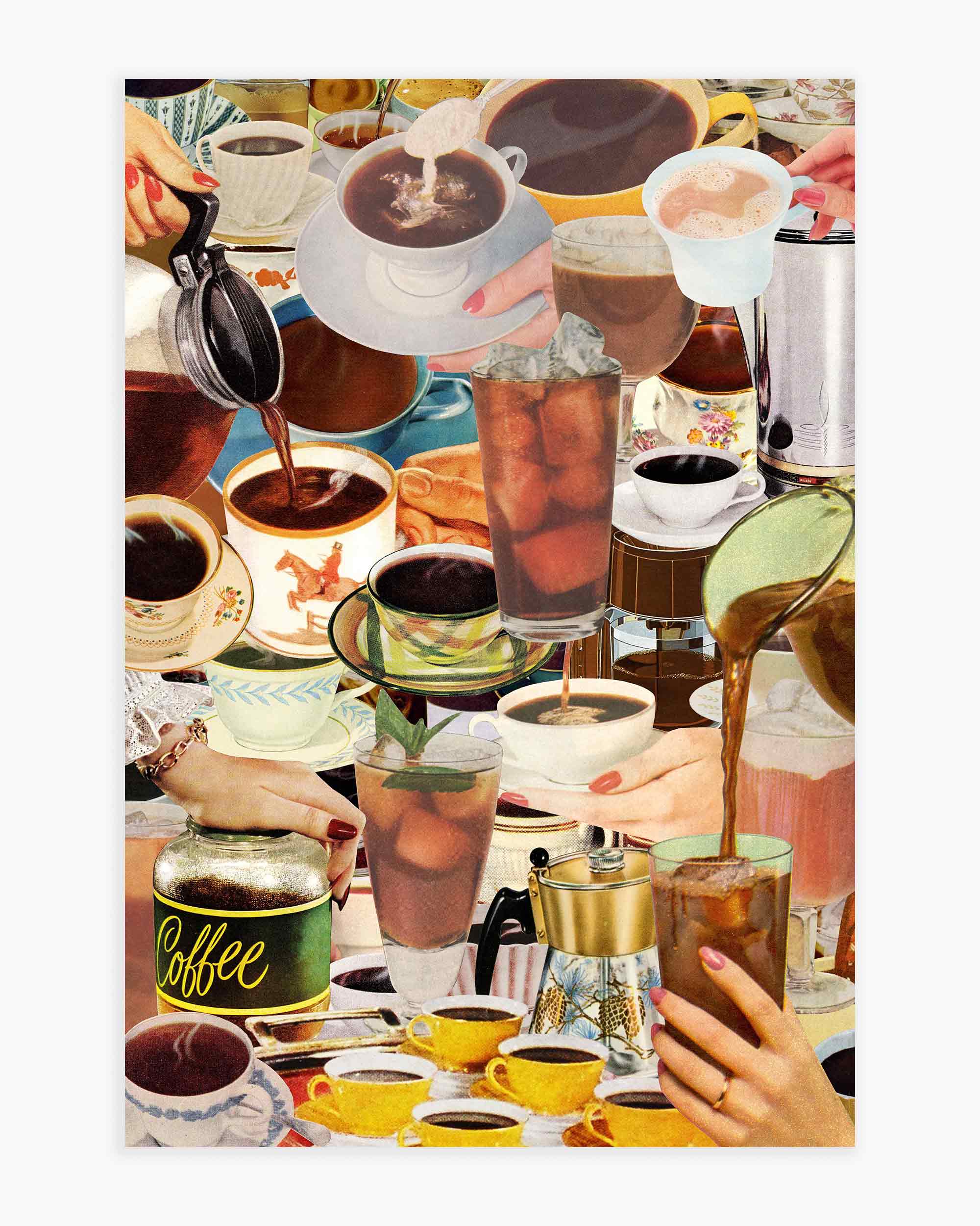 Wake Up and Smell the Coffee Art Print
