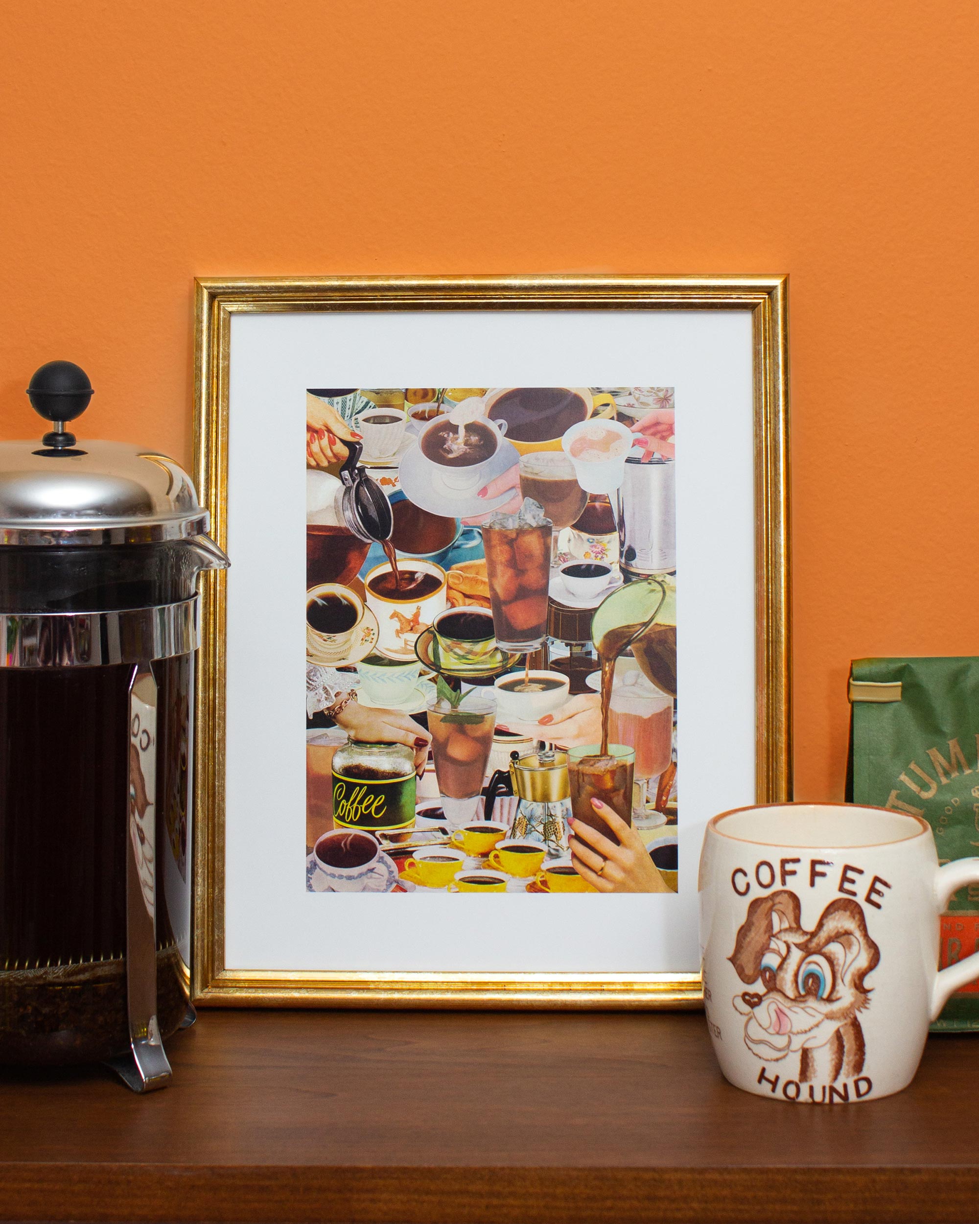Wake Up and Smell the Coffee Art Print