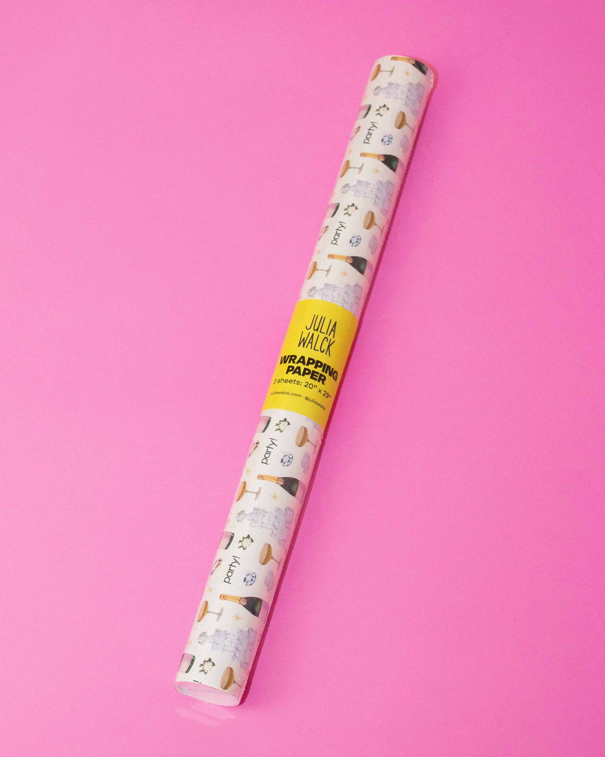 Wedding Party Wrapping Paper